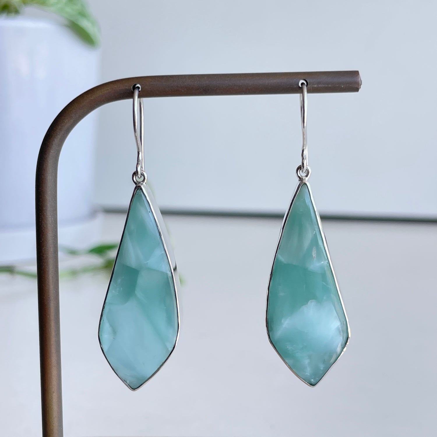 Hemimorphite Earrings