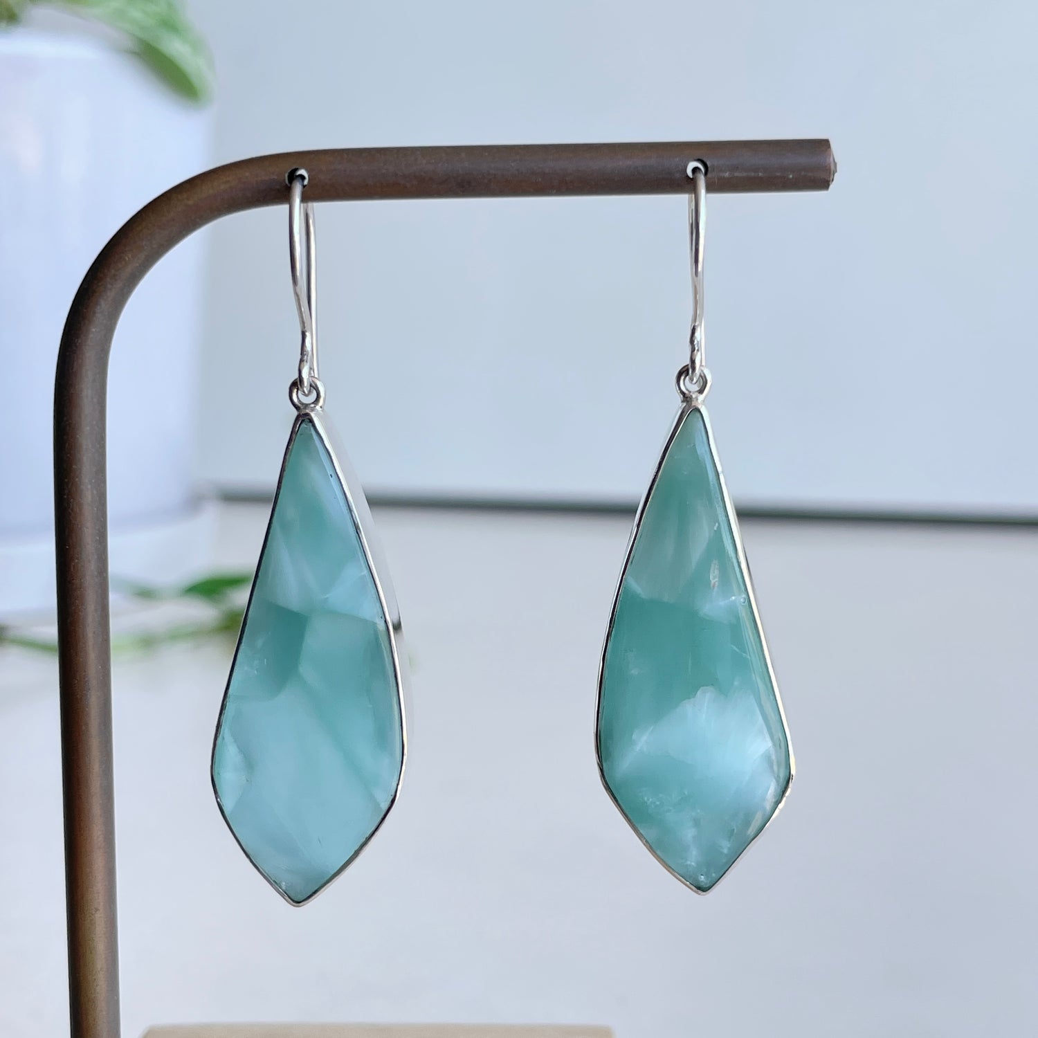 Hemimorphite Earrings