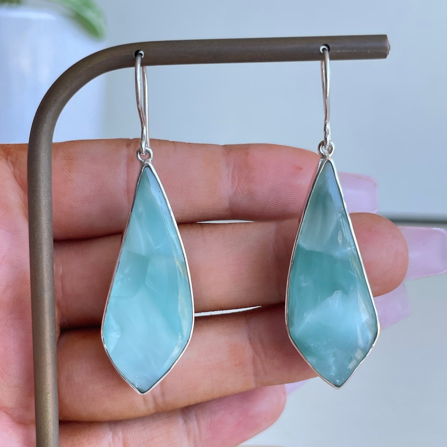 Hemimorphite Earrings