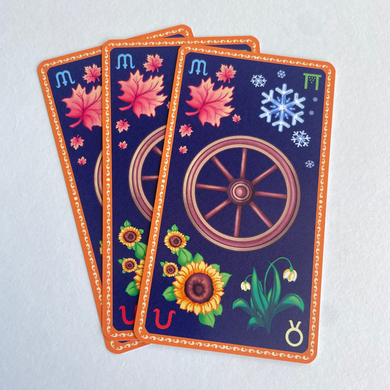 Wheel of The Year Tarot Maria Caratti