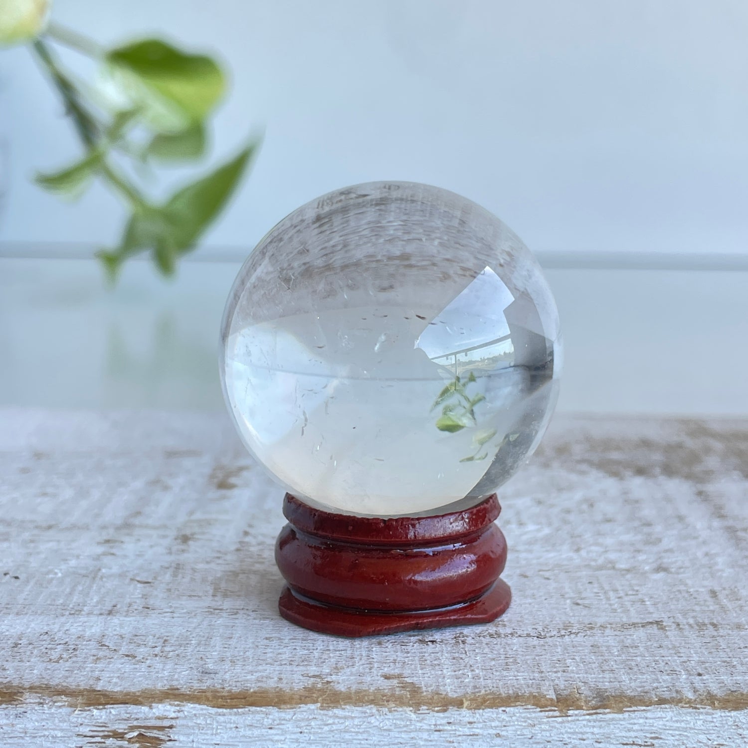 Blue Needle Quartz Sphere 3.7cm 01