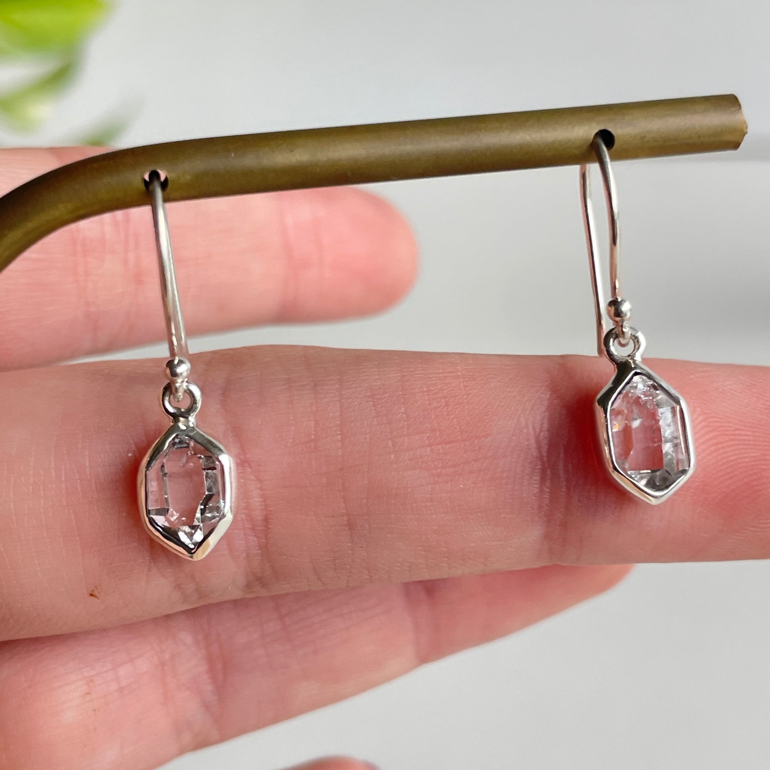Herkimer Diamond Earrings 016