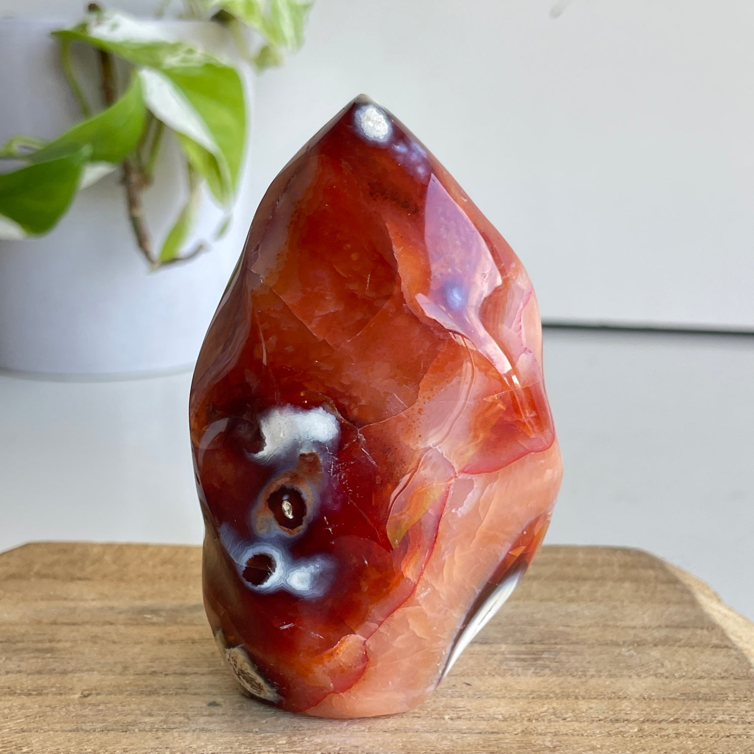 Carnelian Flame 9.3cm