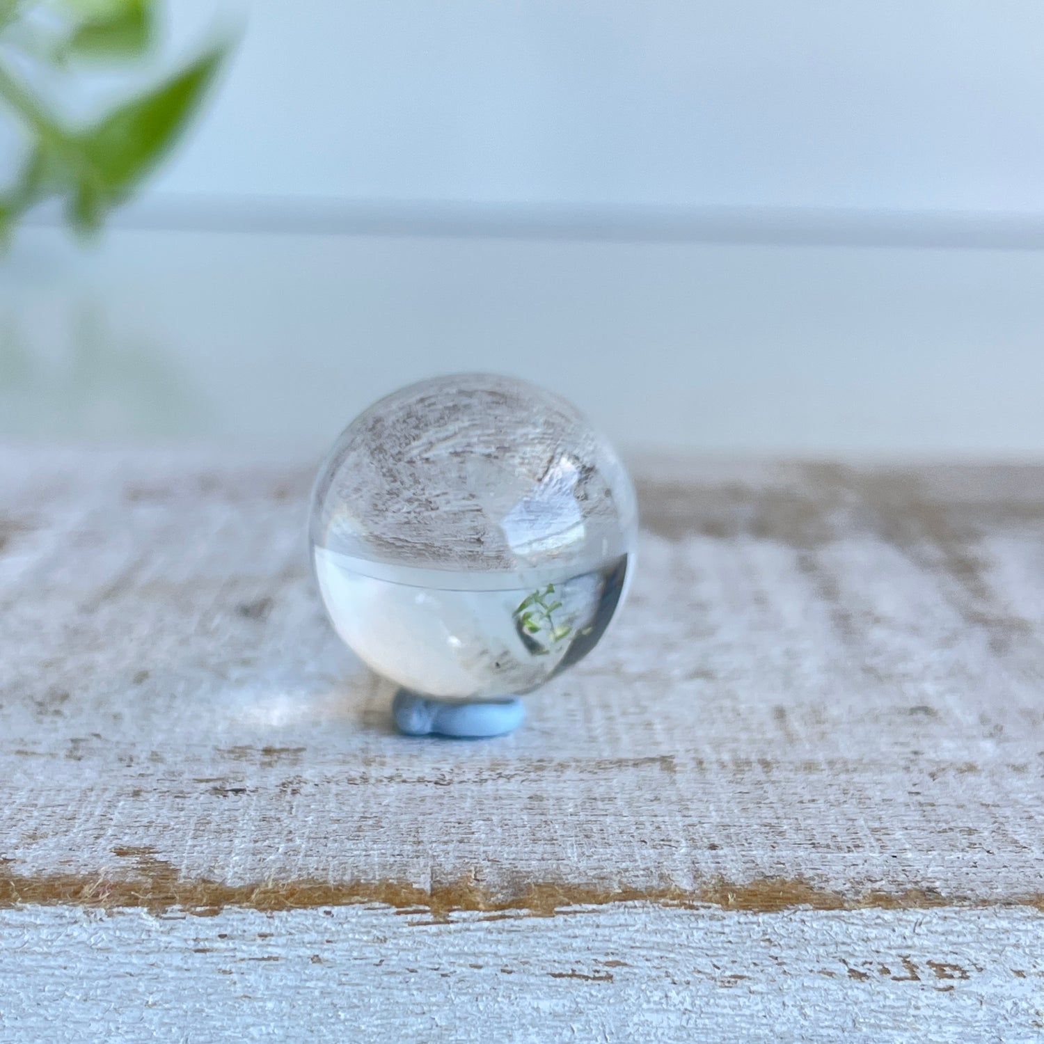 Blue Needle Quartz Sphere 2.1cm