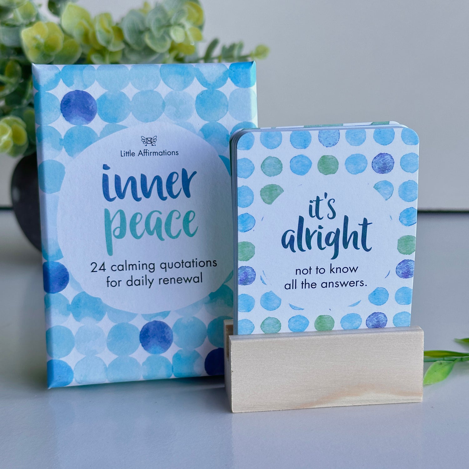Inner Peace Affirmation Cards