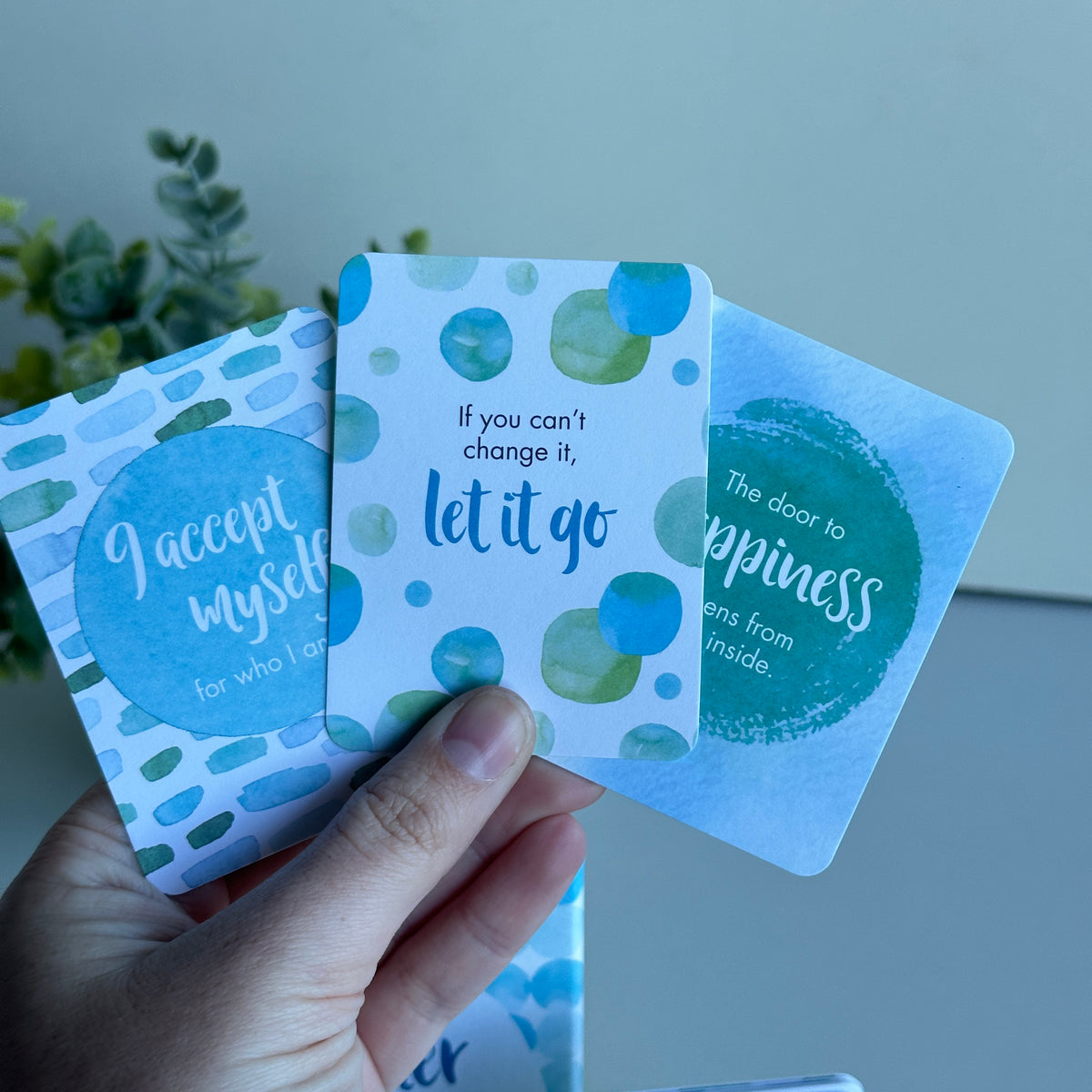 Inner Peace Affirmation Cards