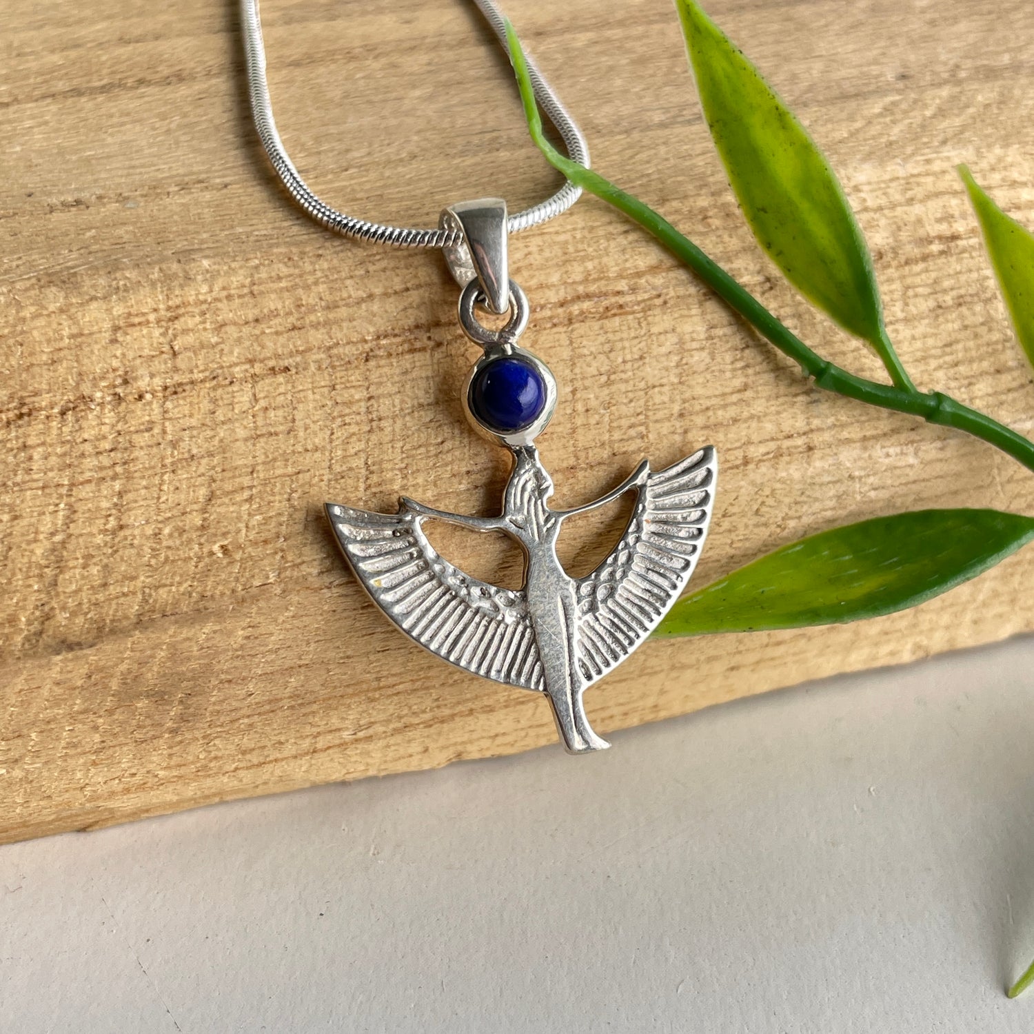 Lapis Lazuli Isis Pendant