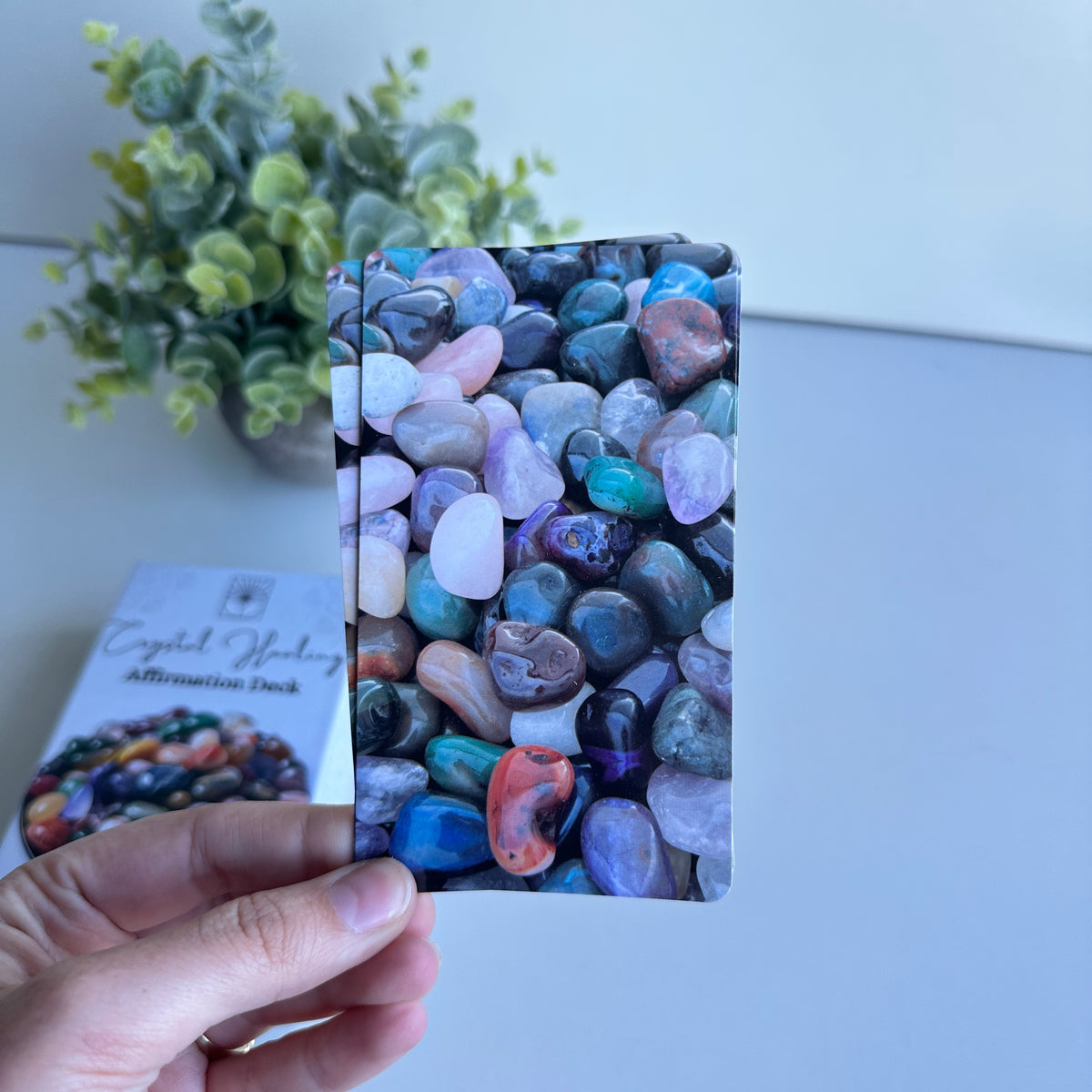 Crystal Healing Affirmation Deck
