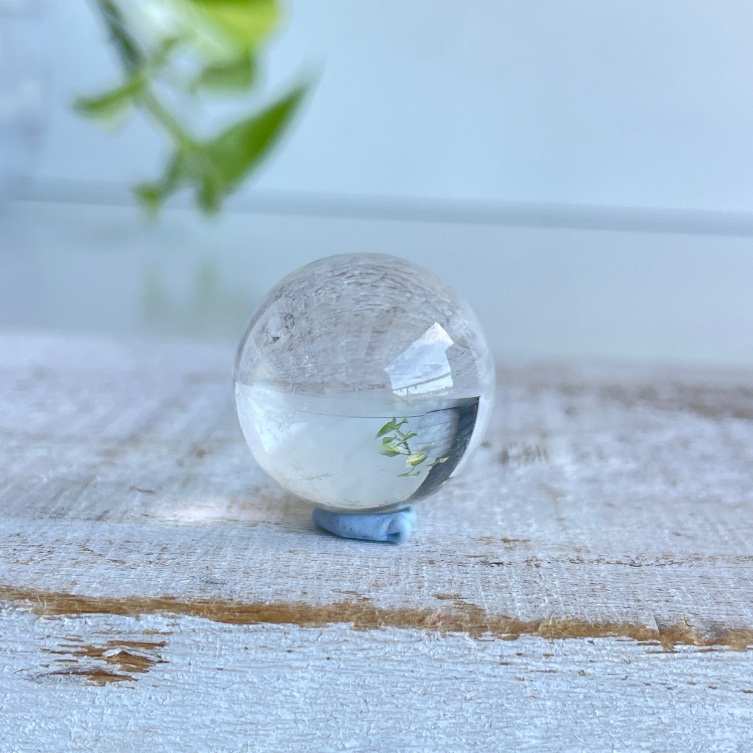 Blue Needle Quartz Sphere 2.3cm 02