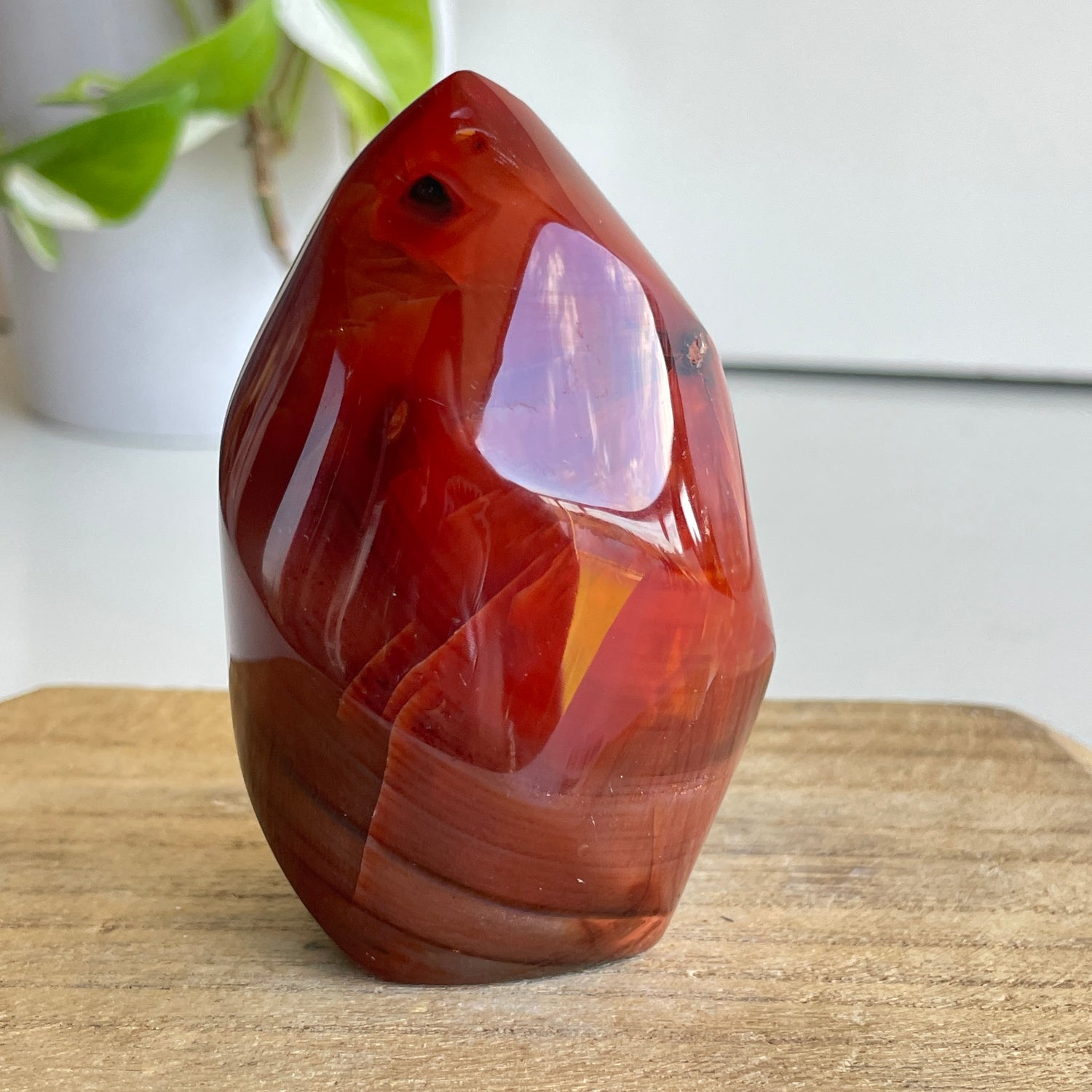 Carnelian Flame 8.2cm