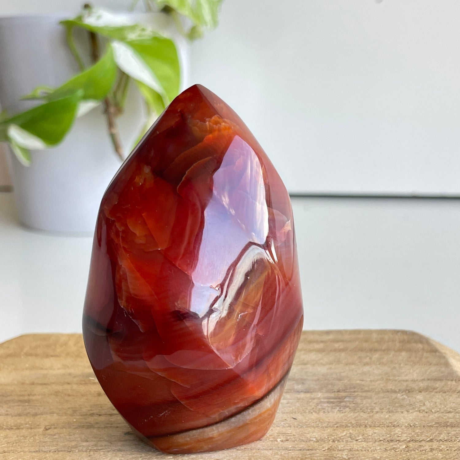 Carnelian Flame 8.2cm