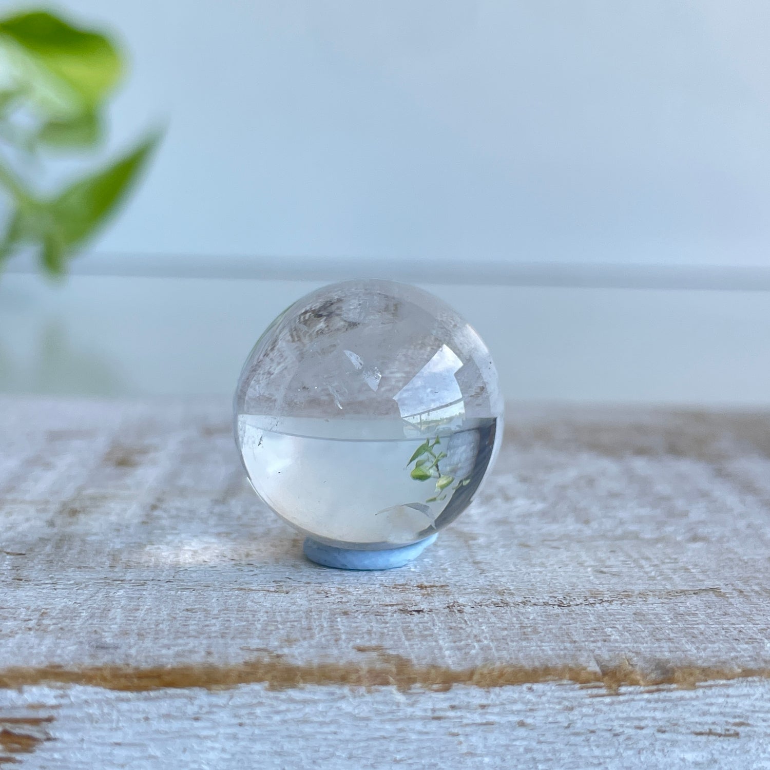 Blue Needle Quartz Sphere 2.3cm 01