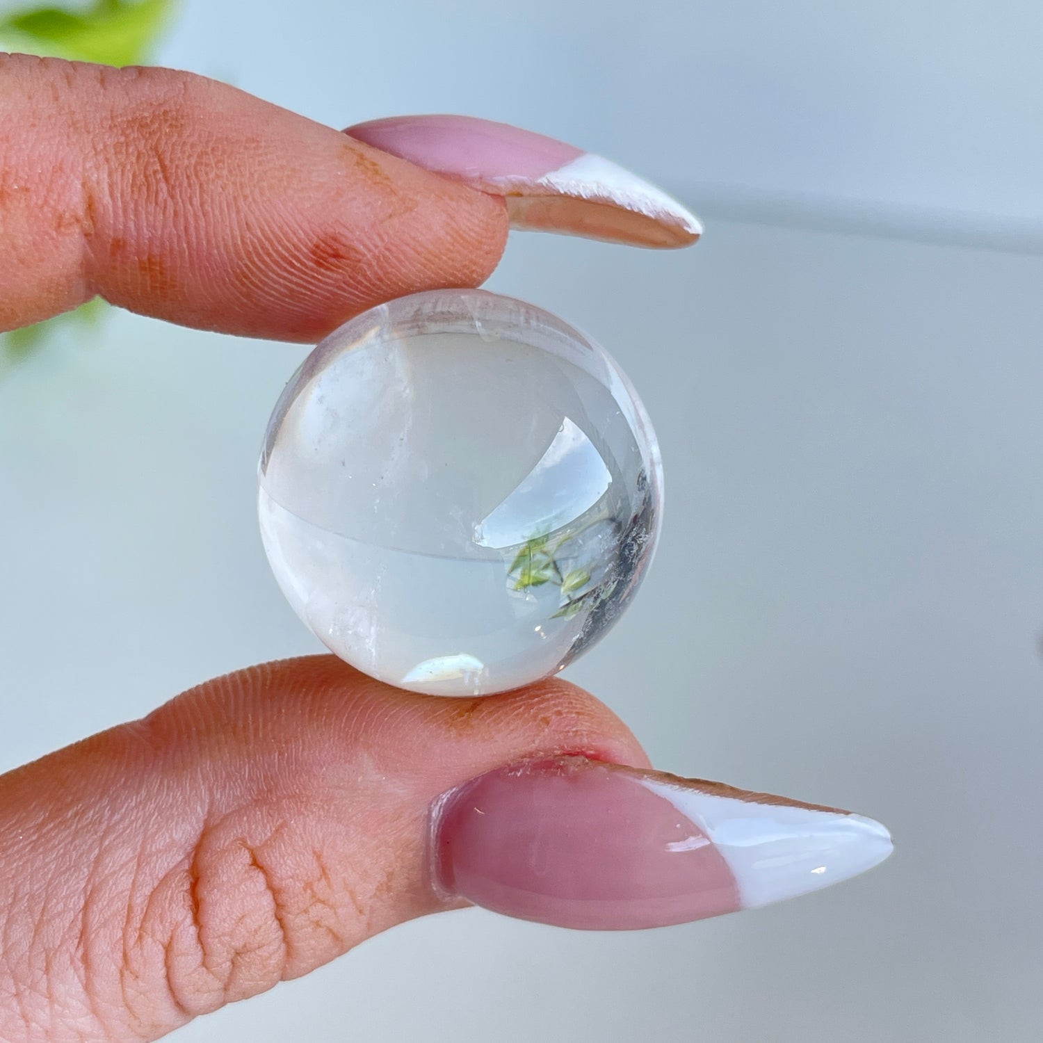 Blue Needle Quartz Sphere 2.3cm 01