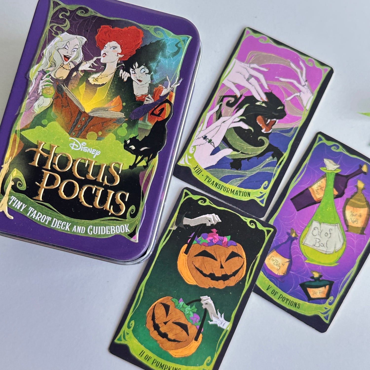 Hocus Pocus Tarot Deck Small Tin