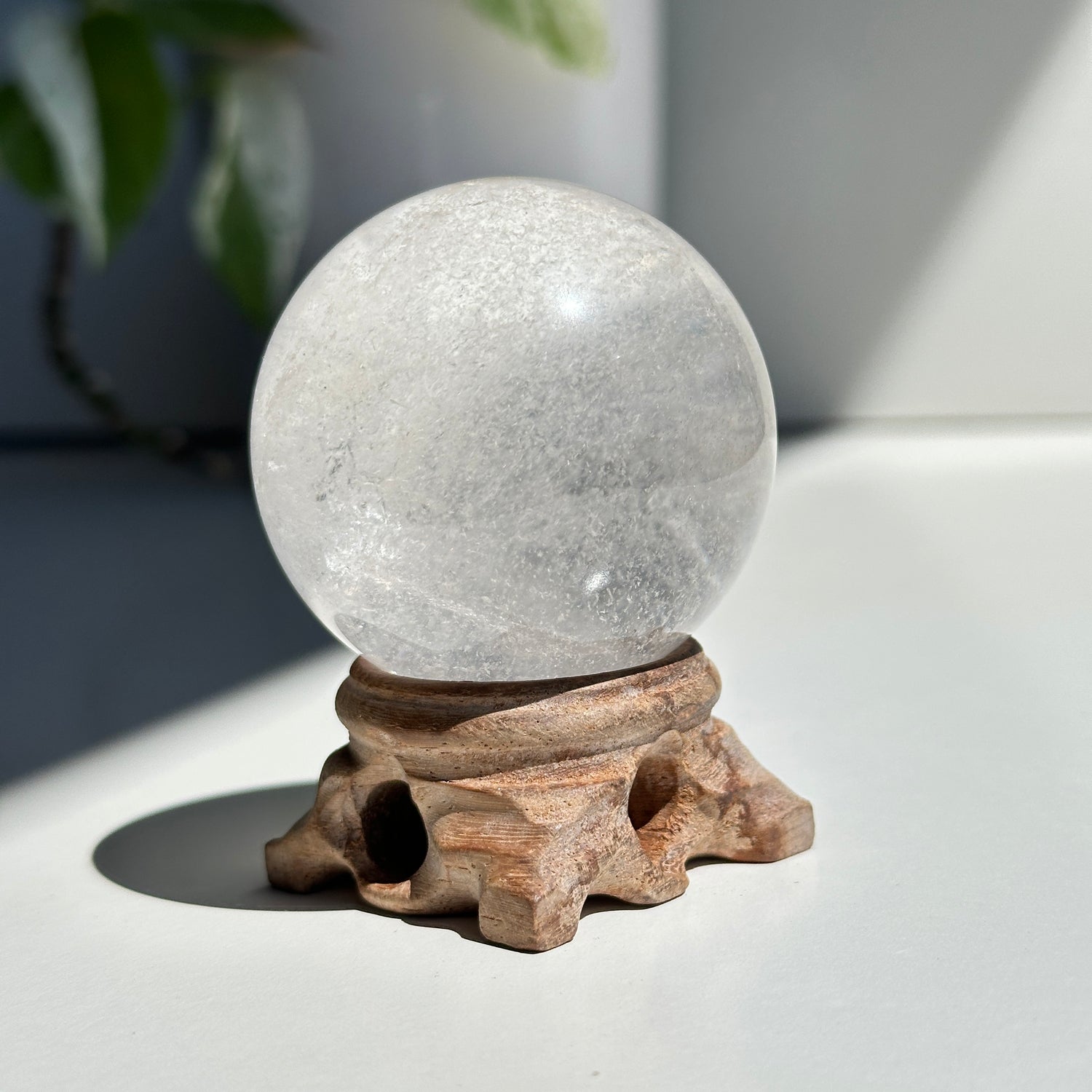 Clear Quartz Sphere 5.4cm