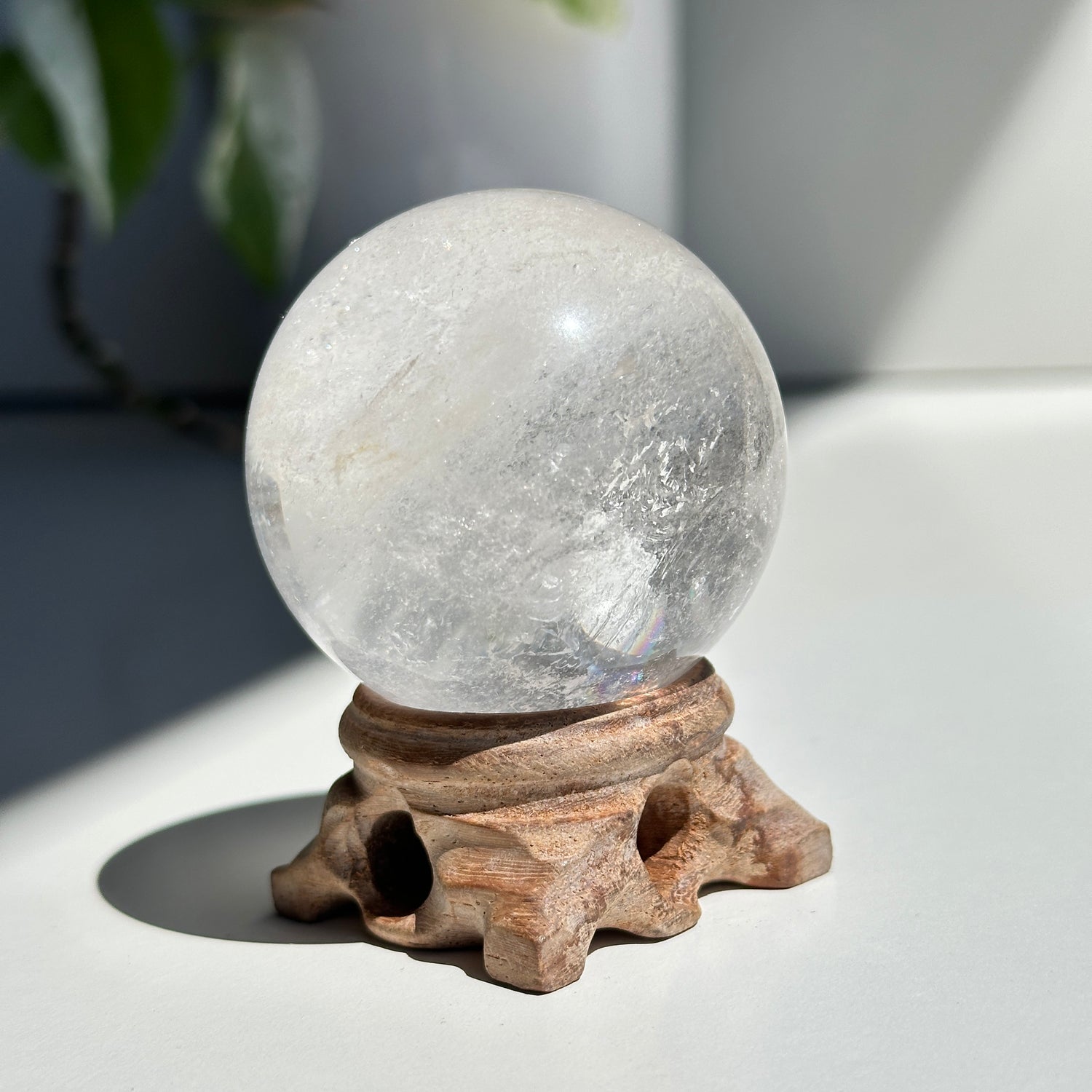 Clear Quartz Sphere 5.4cm