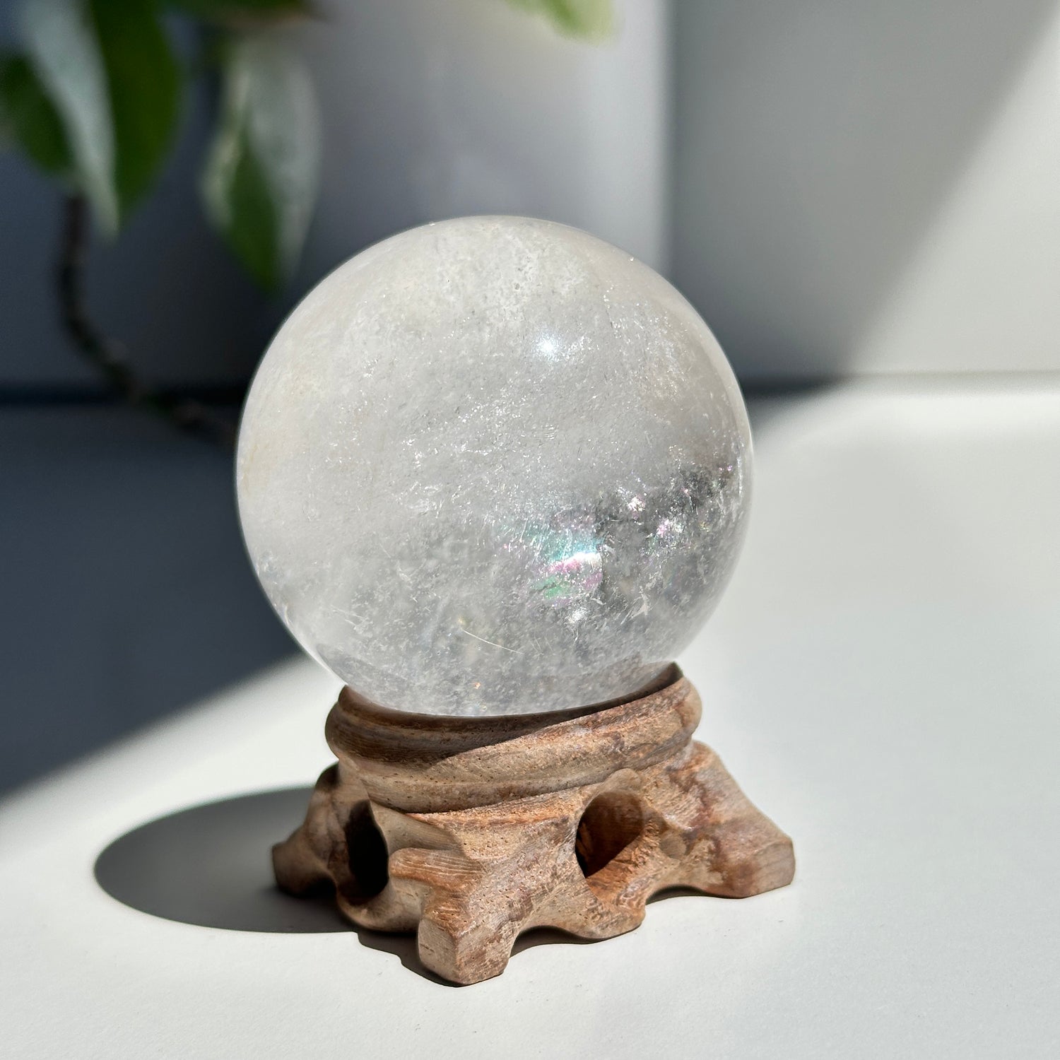 Clear Quartz Sphere 5.4cm