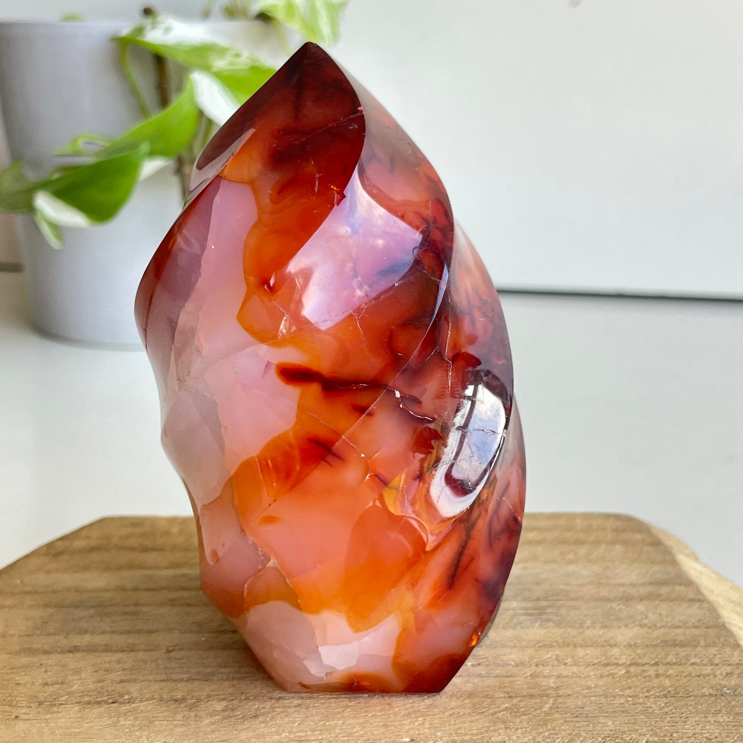 Carnelian Flame 11.4cm