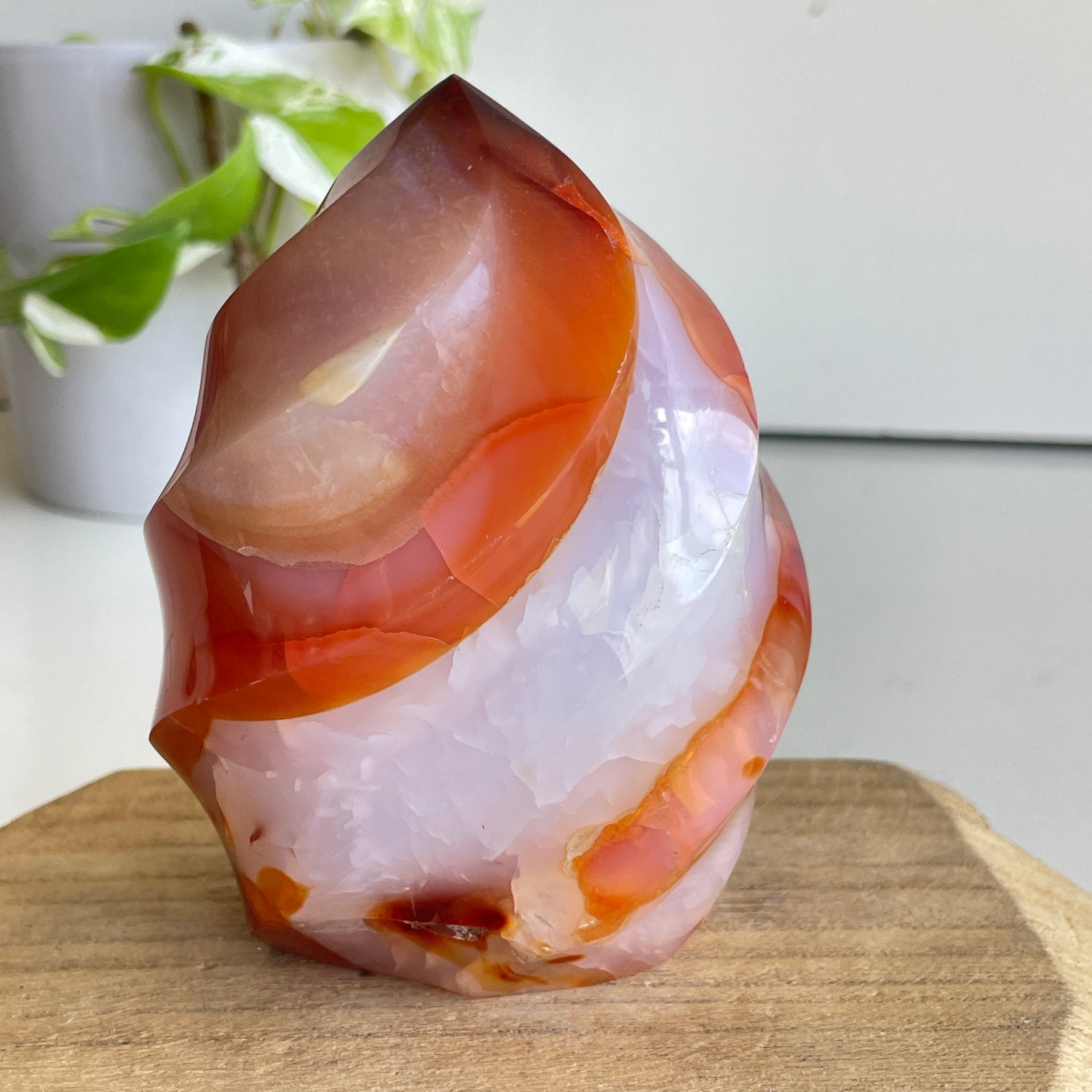 Carnelian Flame 11.4cm