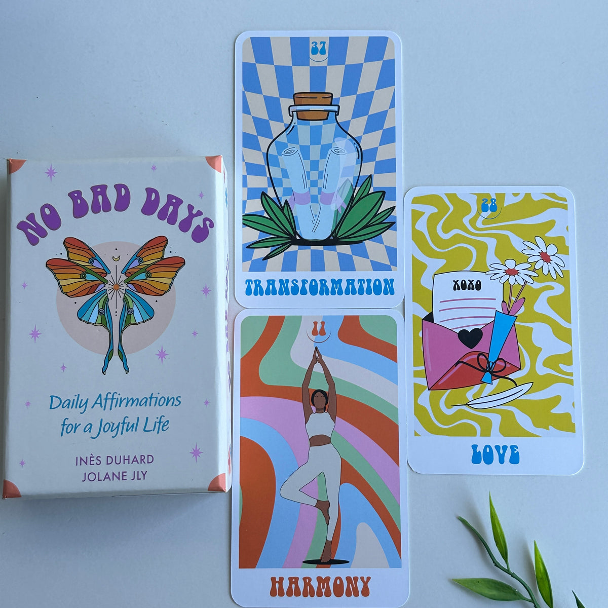 No Bad Days Affirmation Cards Ines Duhard
