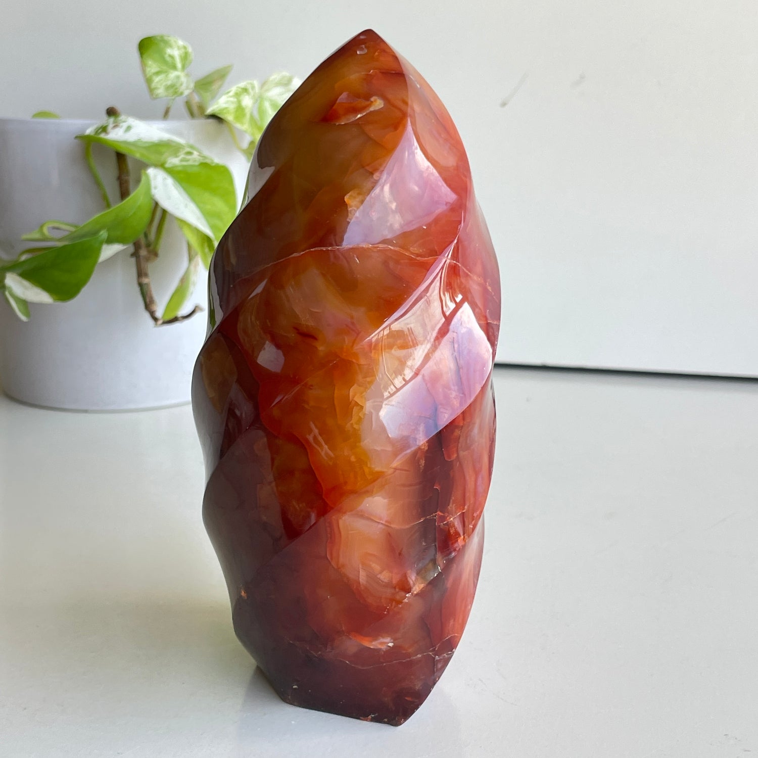 Carnelian Flame 18cm