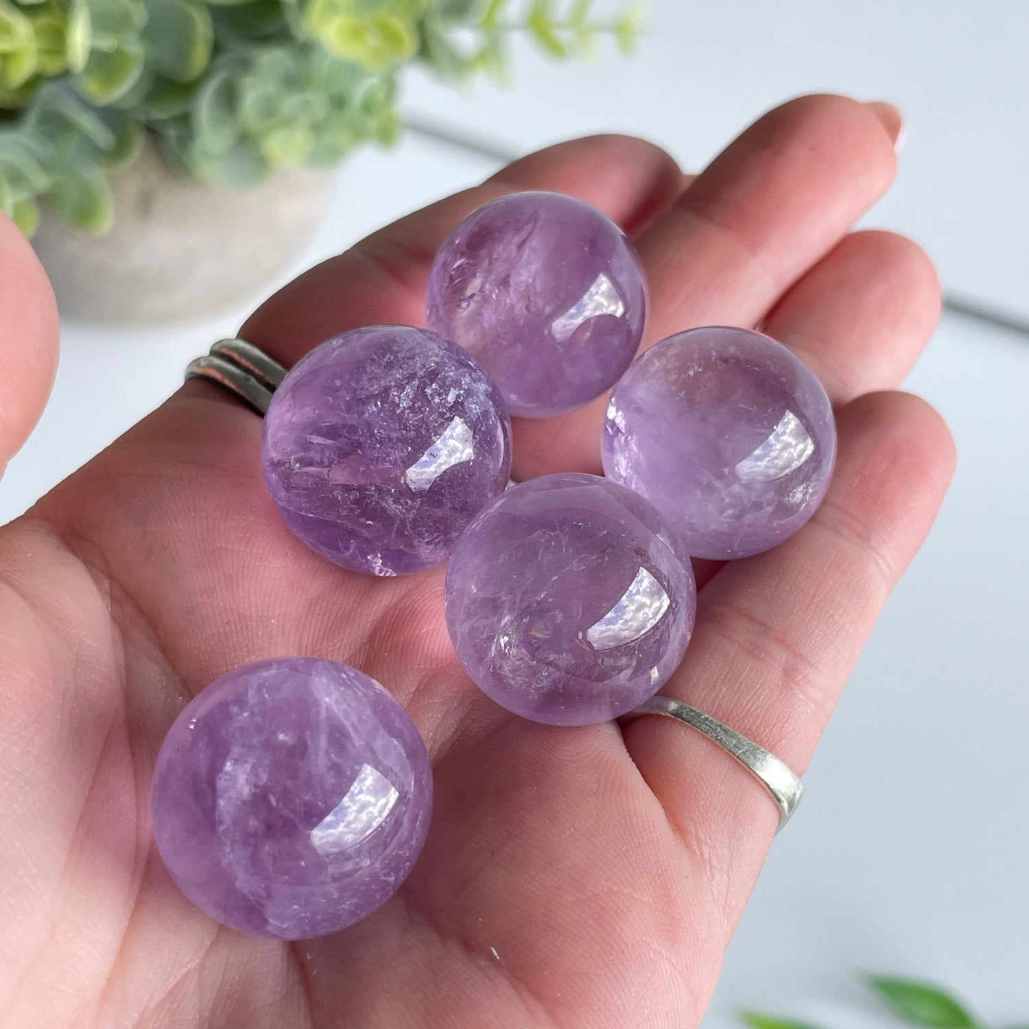 Amethyst Sphere Small