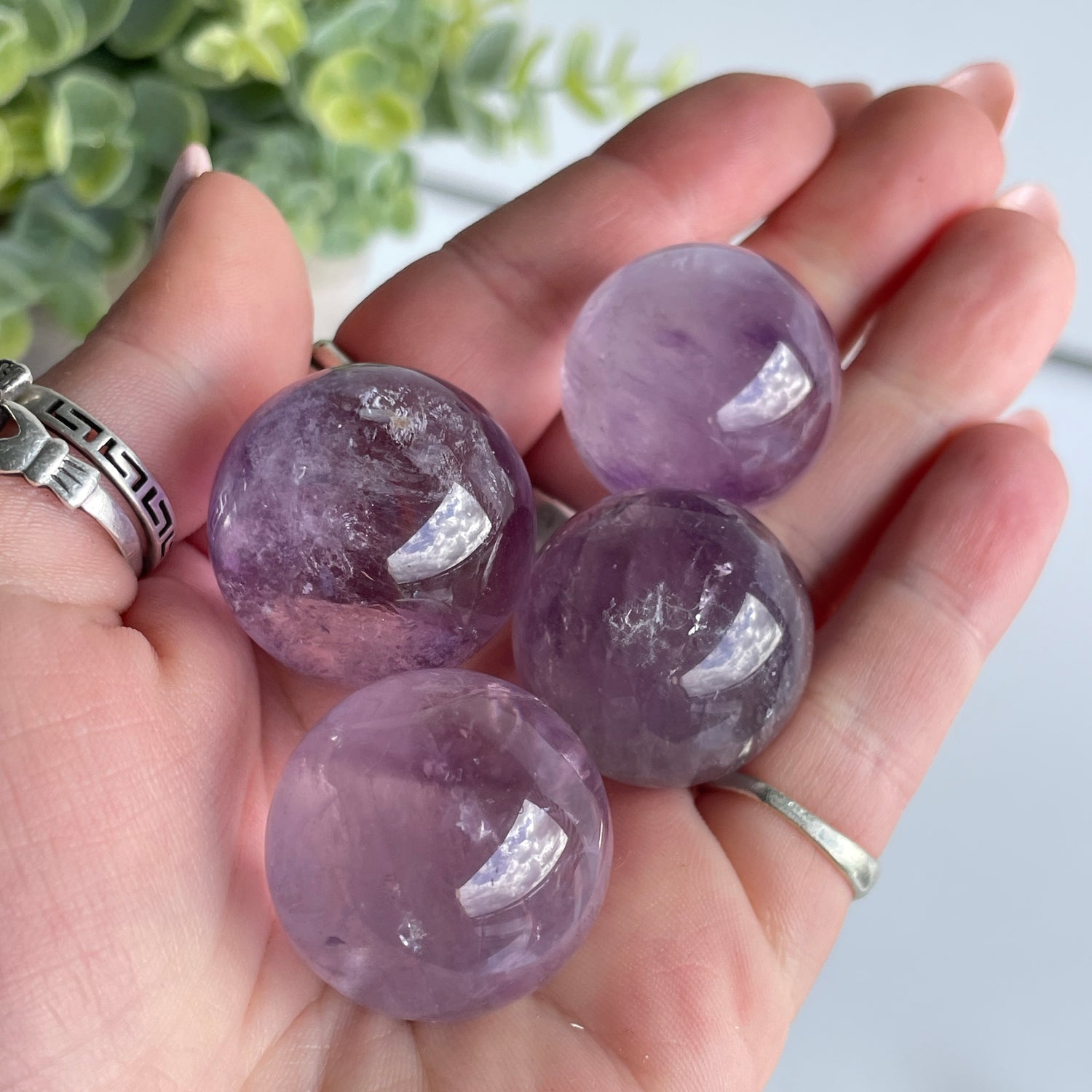 Amethyst Sphere Medium