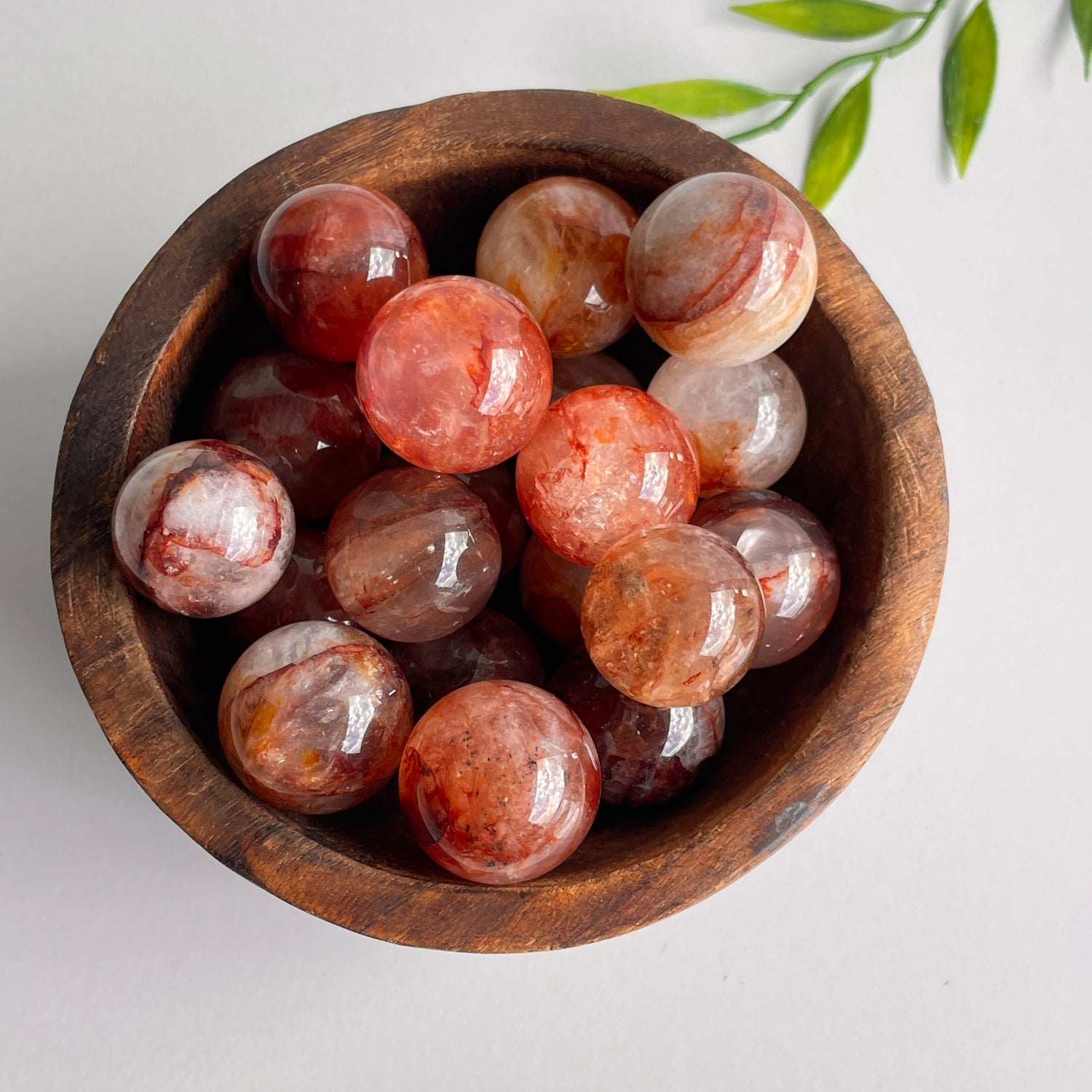 Fire Quartz Sphere Small