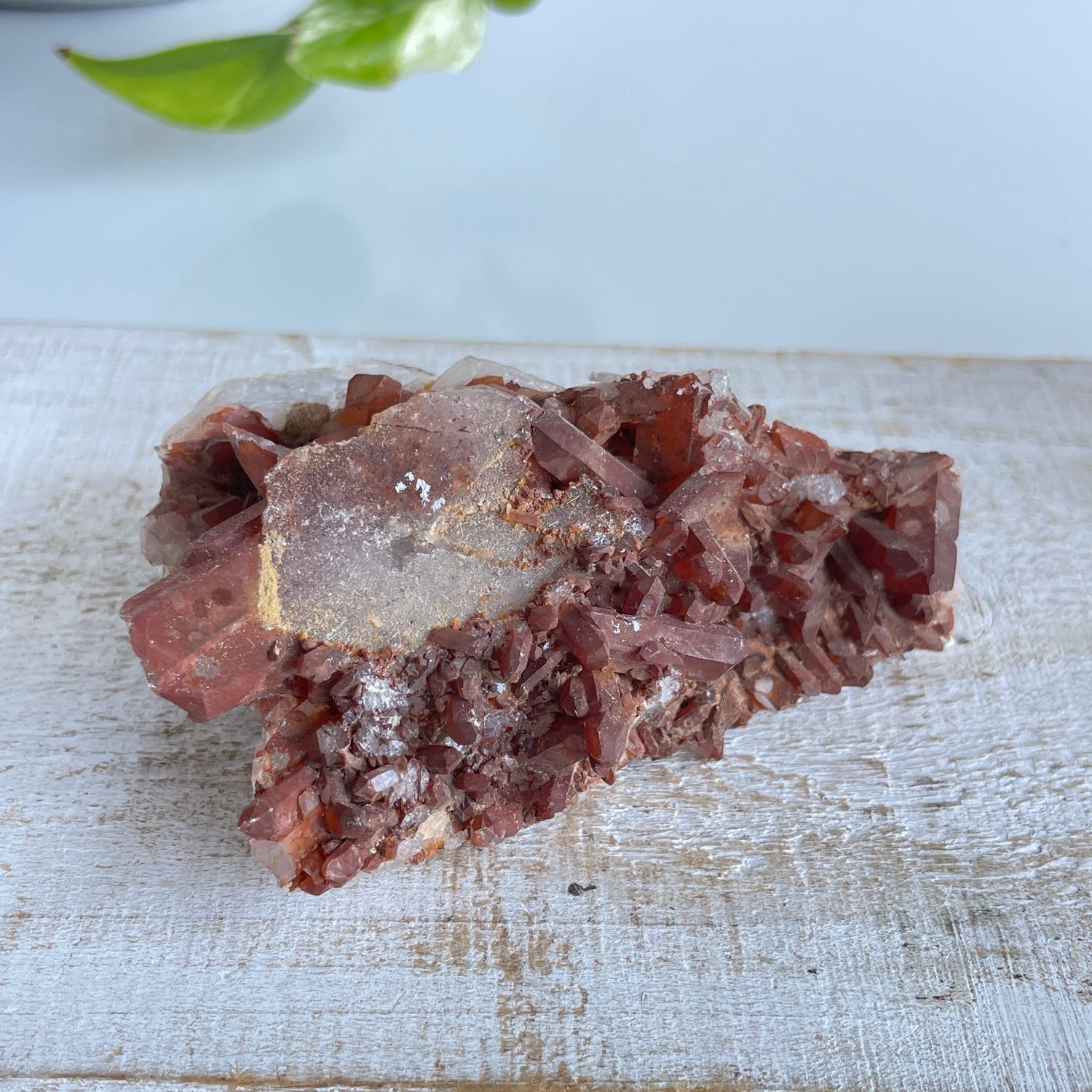 Tangerine Quartz Cluster 138g 01