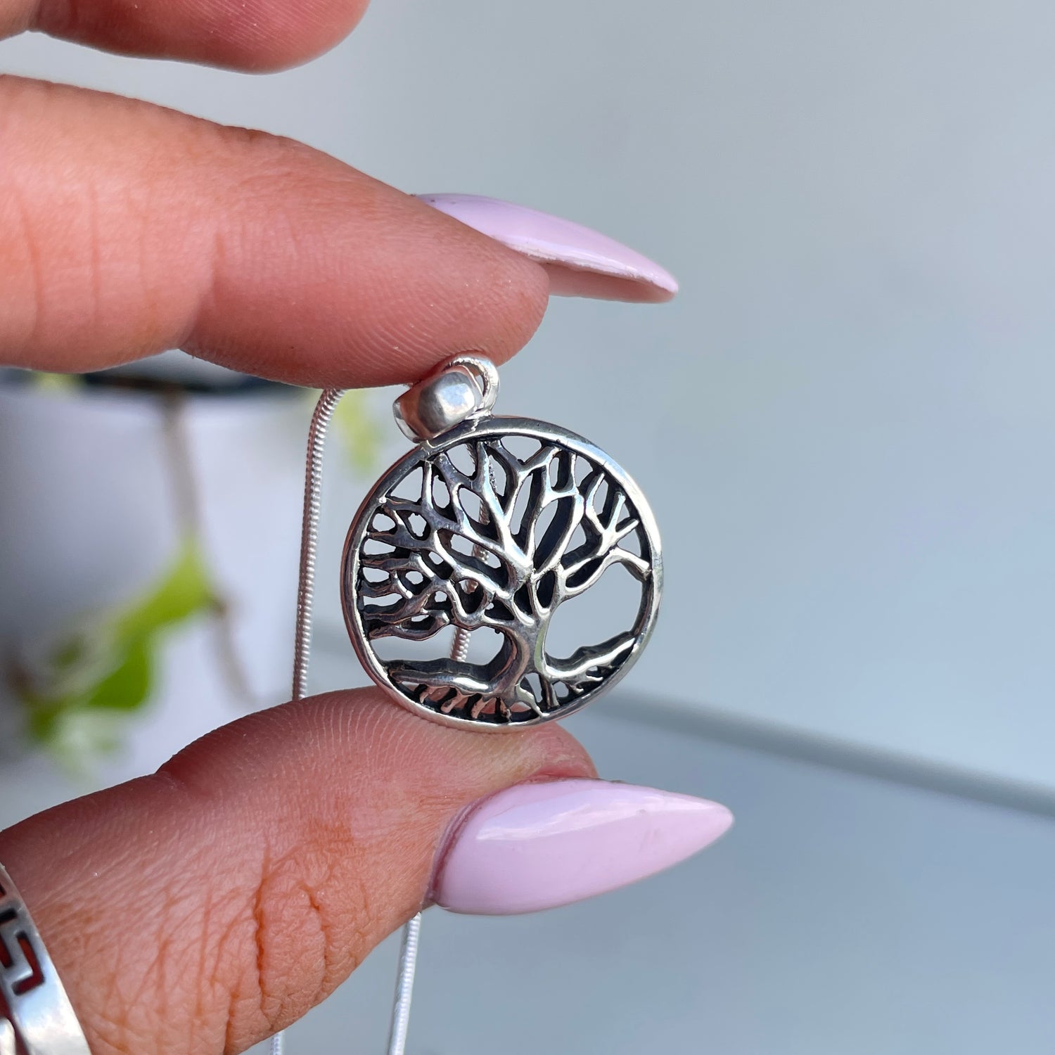 Silver Tree Pendant