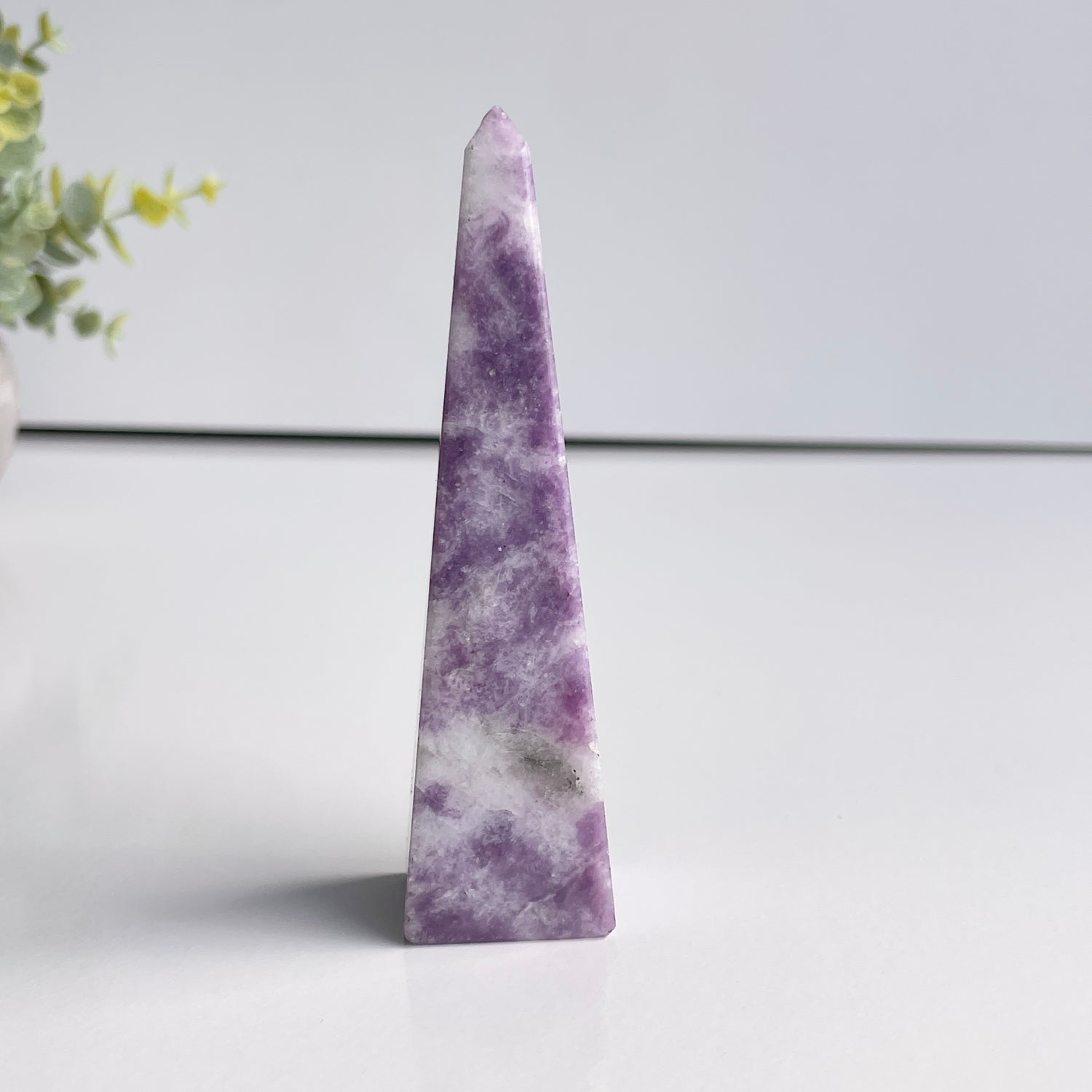 Lepidolite Obelisk 10cm