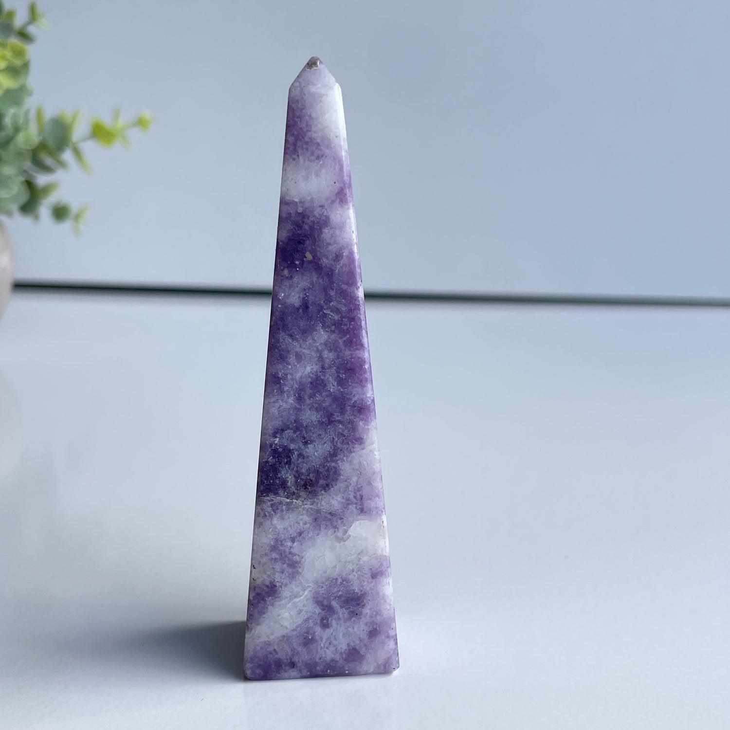 Lepidolite Obelisk 10cm