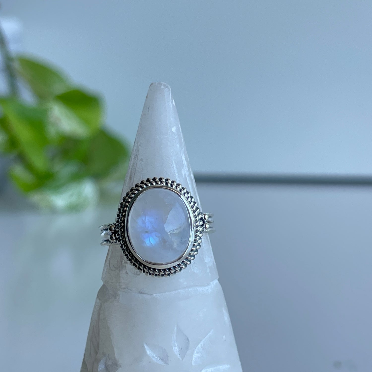 Moonstone Oval Ring R4869