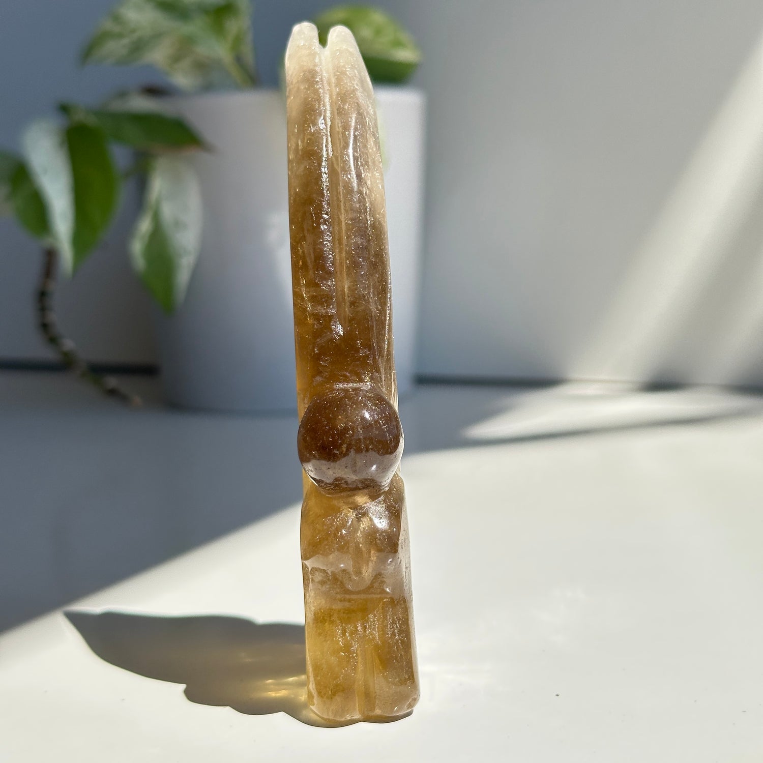 Smoky Citrine Fairy 12.6cm