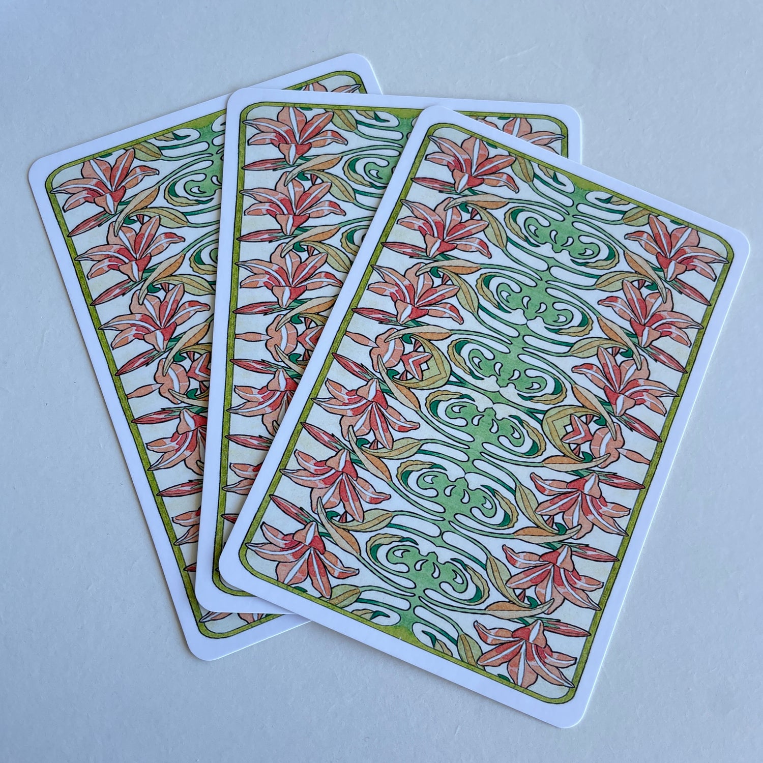 Art Nouveau Lenormand Cards