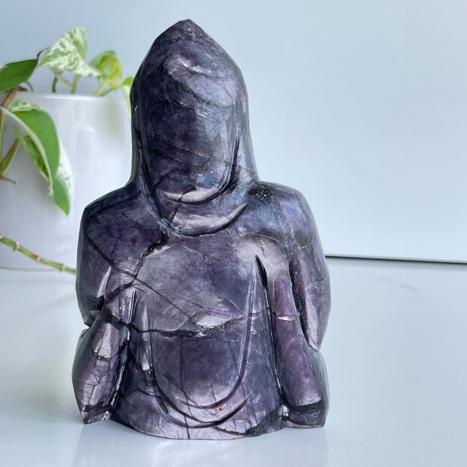 Lepidolite Quan Yin 3