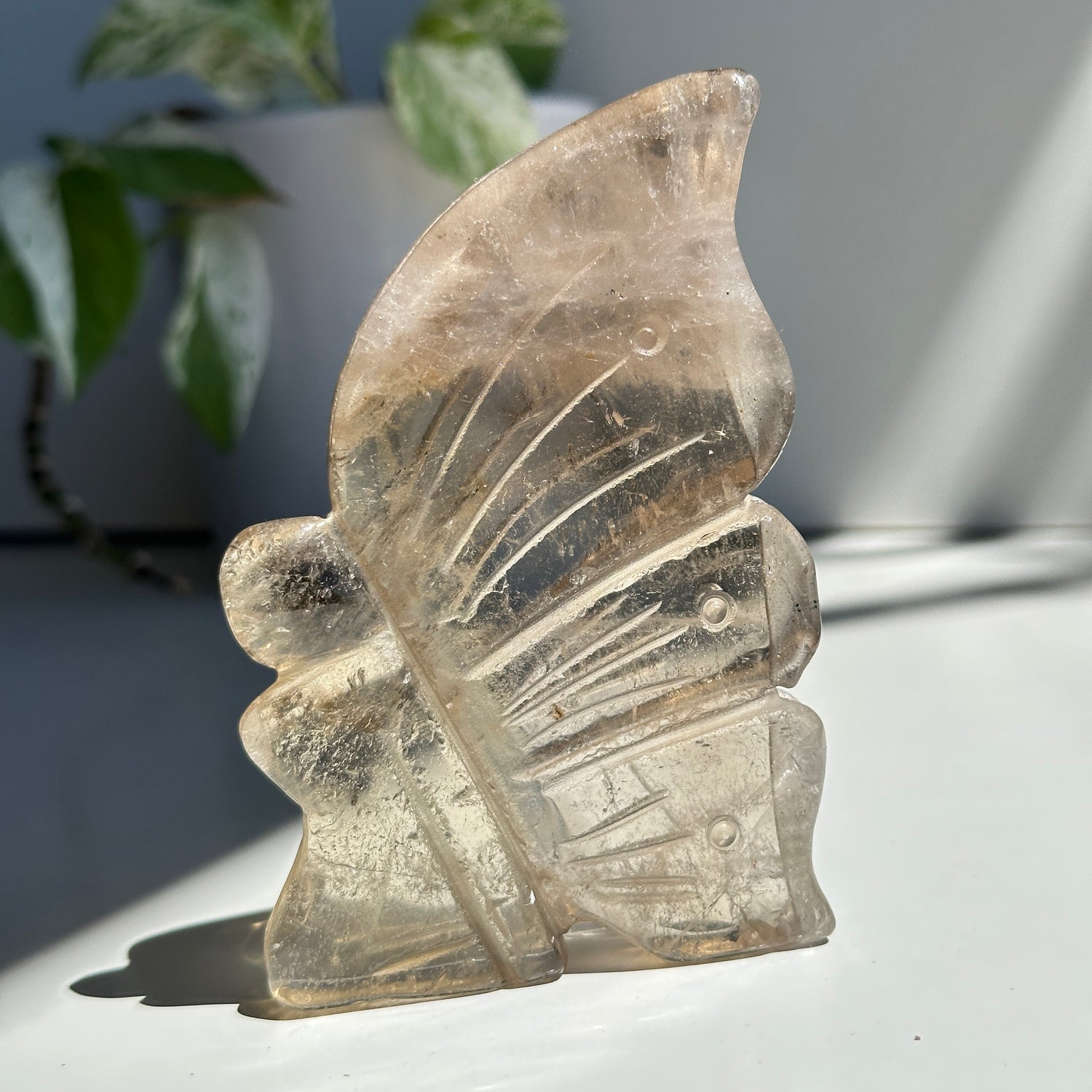 Smoky Citrine Fairy 11cm