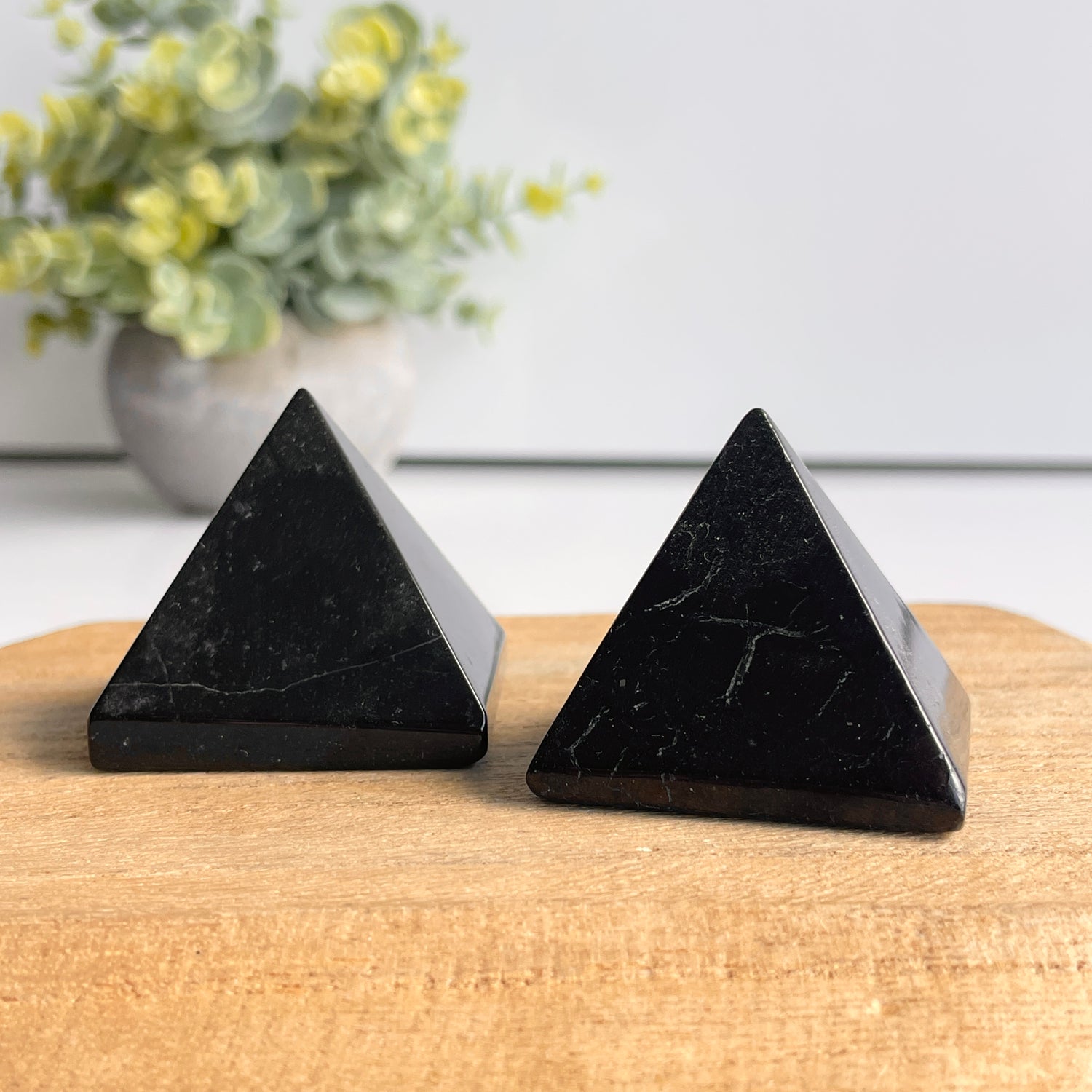 Black Tourmaline Pyramid 4cm