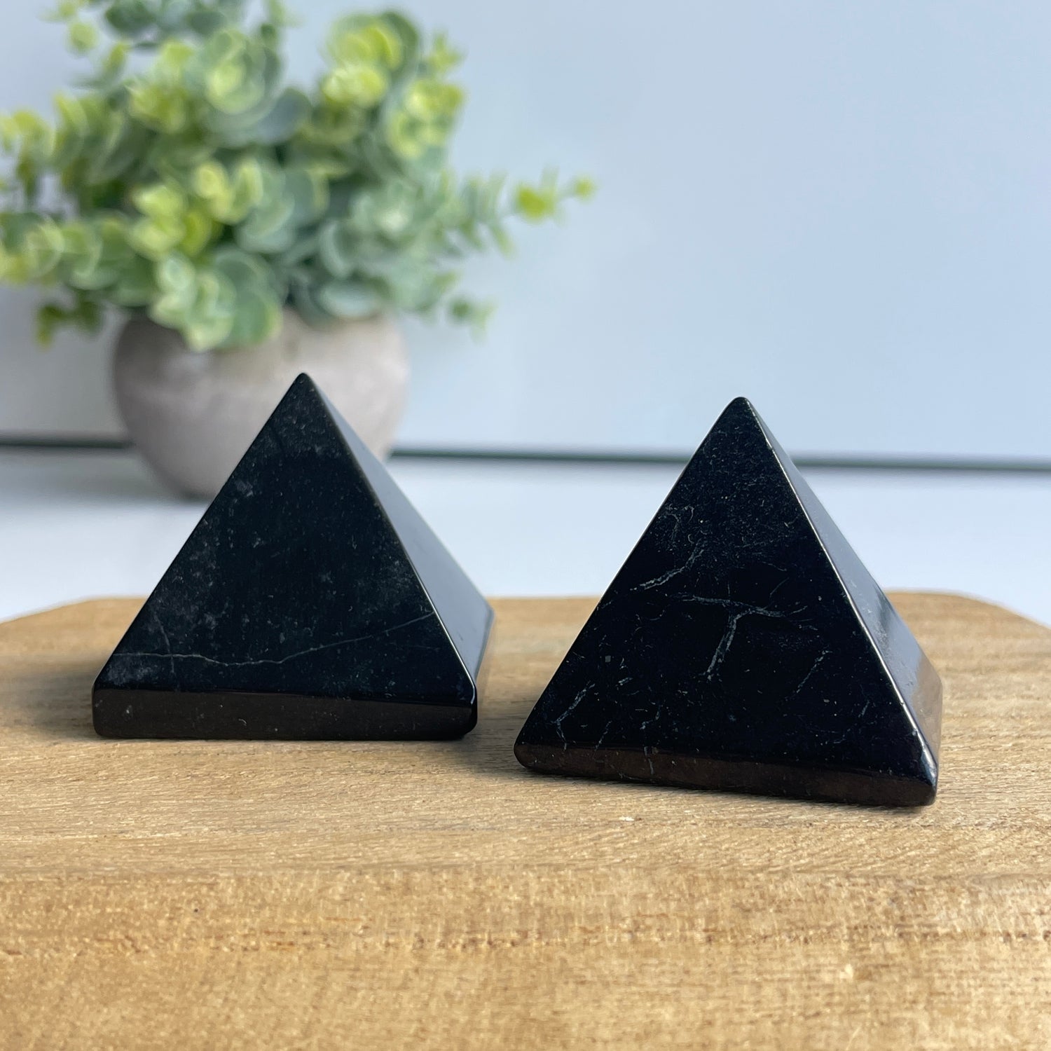 Black Tourmaline Pyramid 4cm