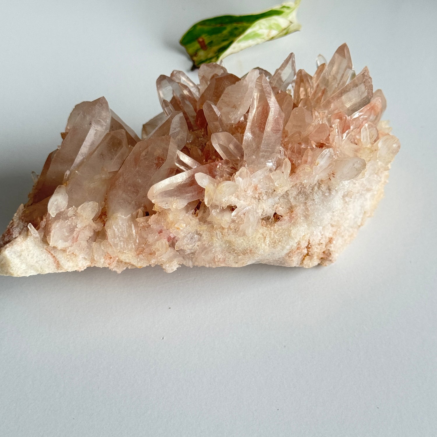 Pink Himalayan Quartz Cluster 610g