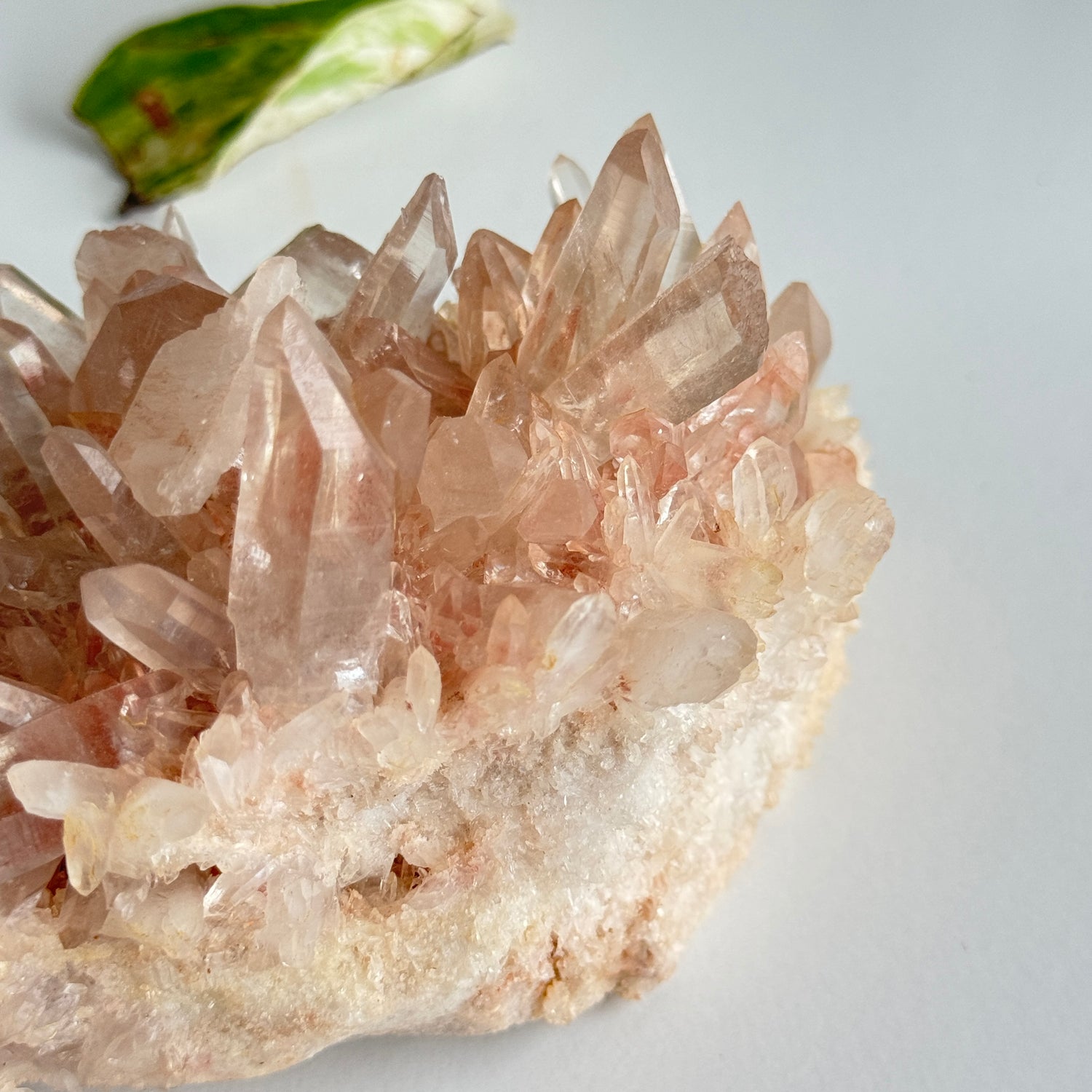 Pink Himalayan Quartz Cluster 610g