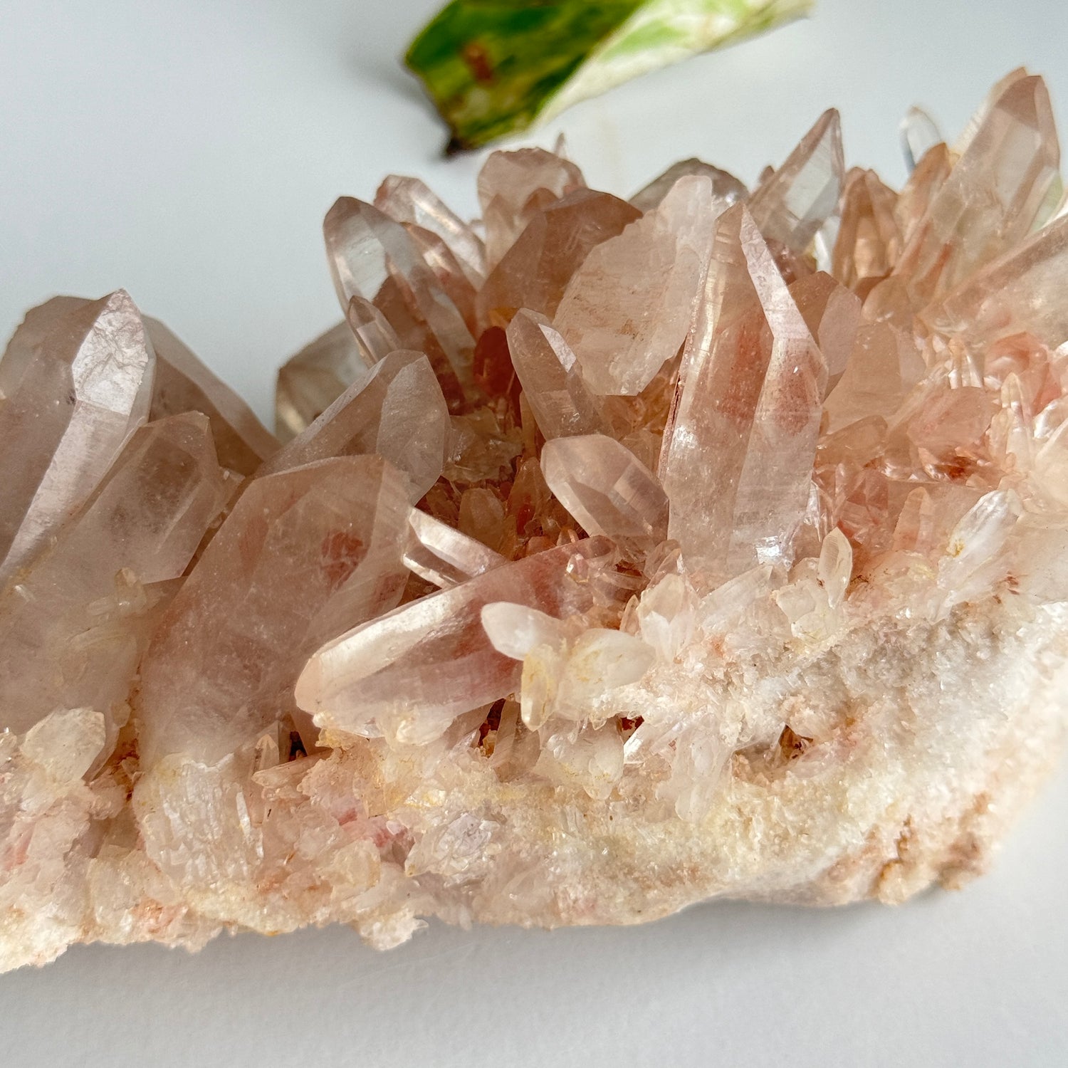 Pink Himalayan Quartz Cluster 610g