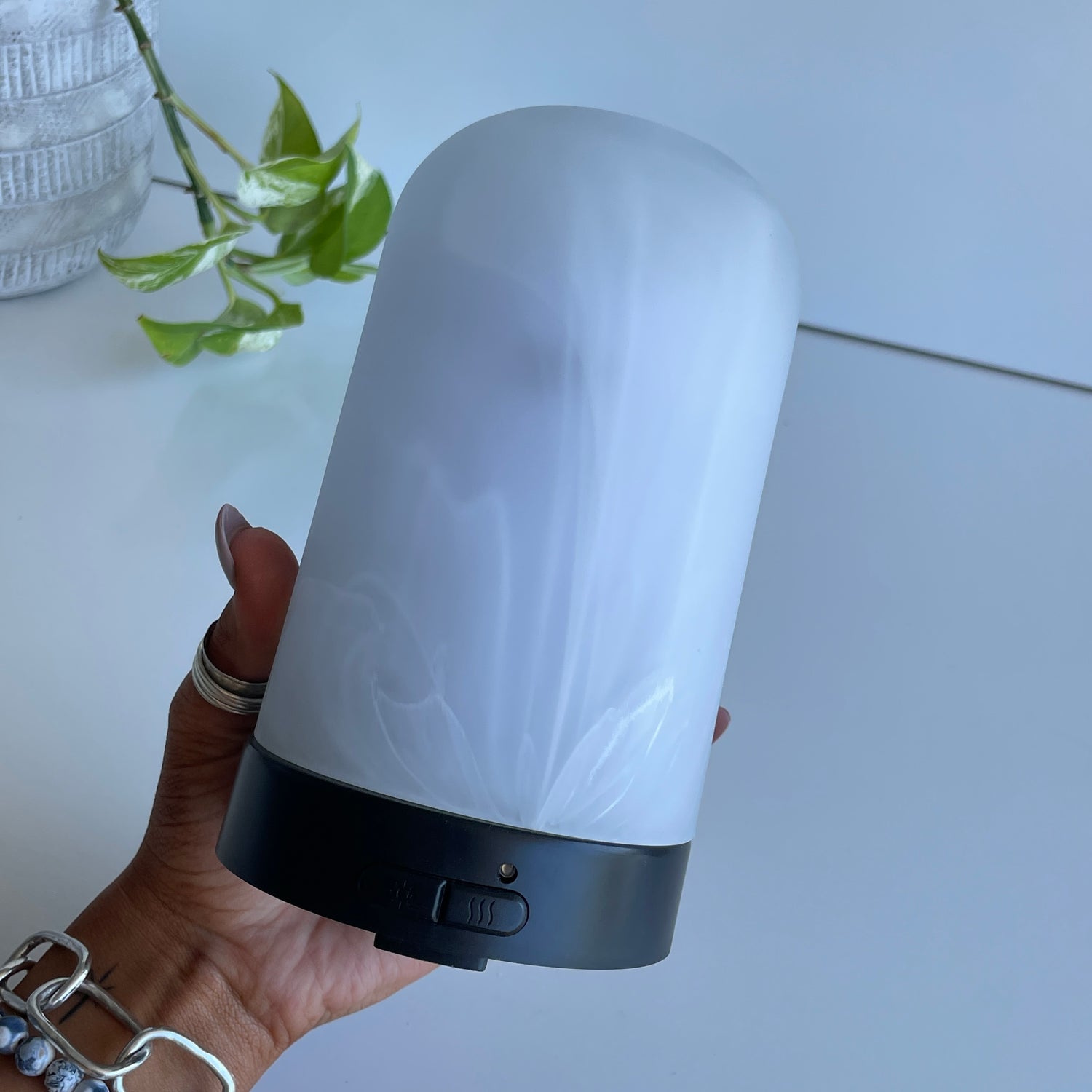 Frosted Glass Ultrasonic Aroma Diffuser