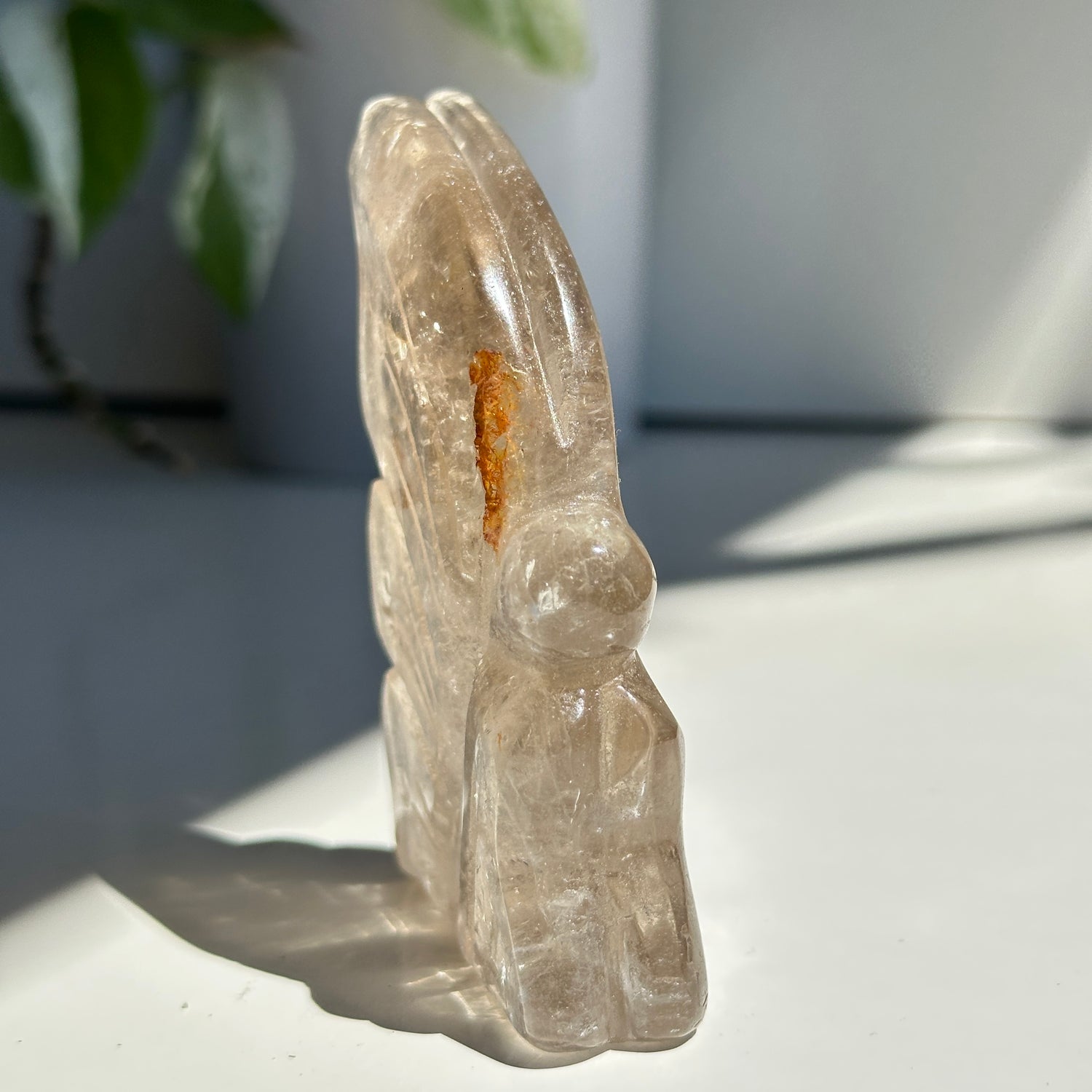 Smoky Quartz Fairy 9.4cm