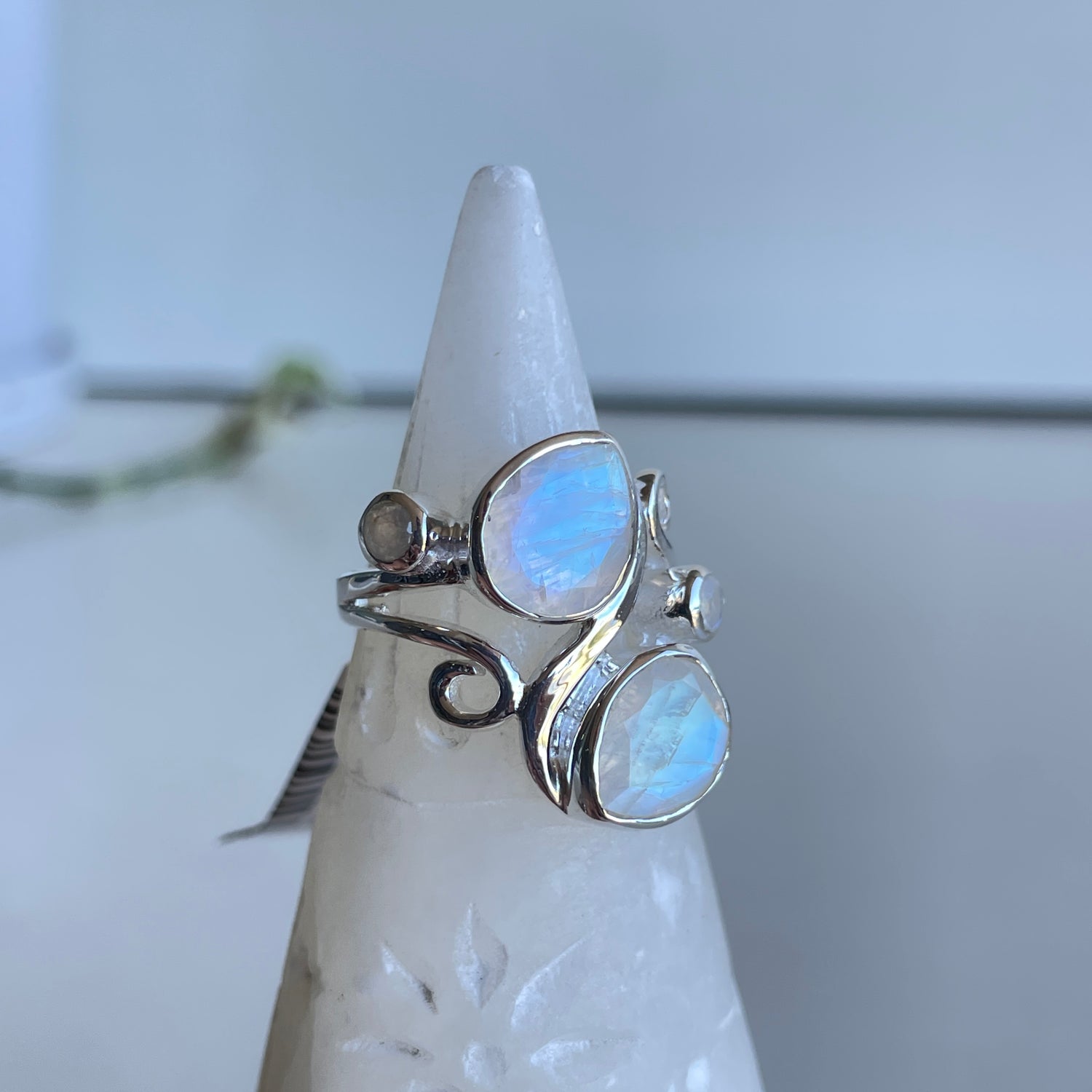 Moonstone Multi Stone Ring R3838