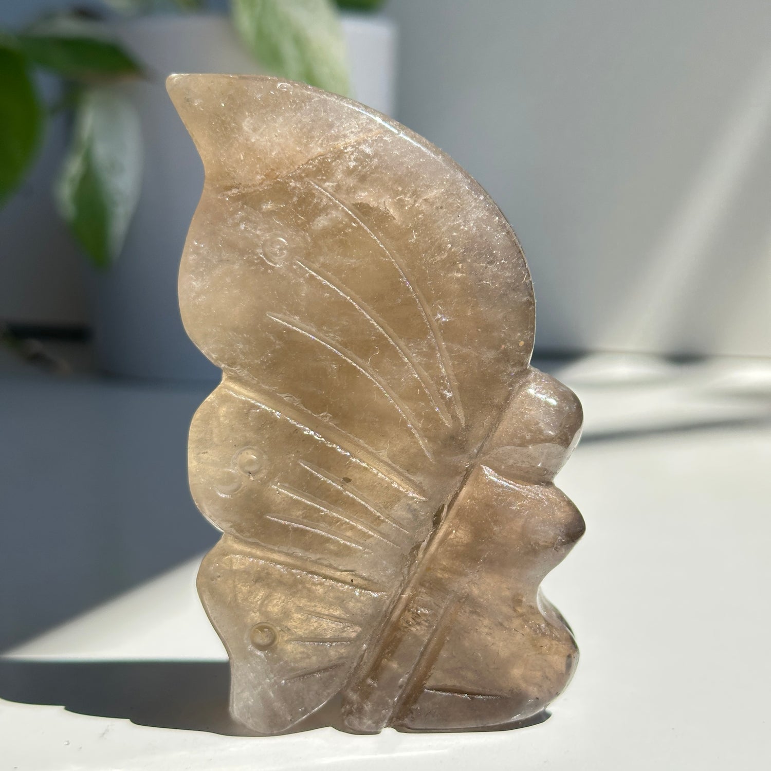 Smoky Quartz Fairy 9.8cm