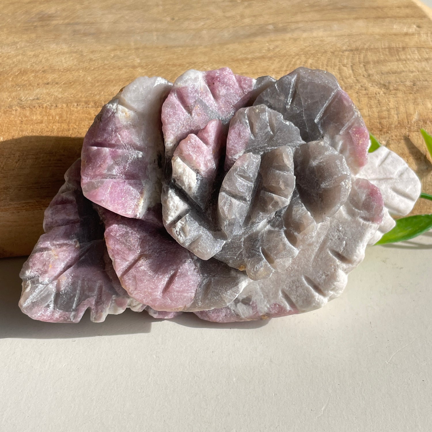 Pink Tourmaline Flower 9.7cm