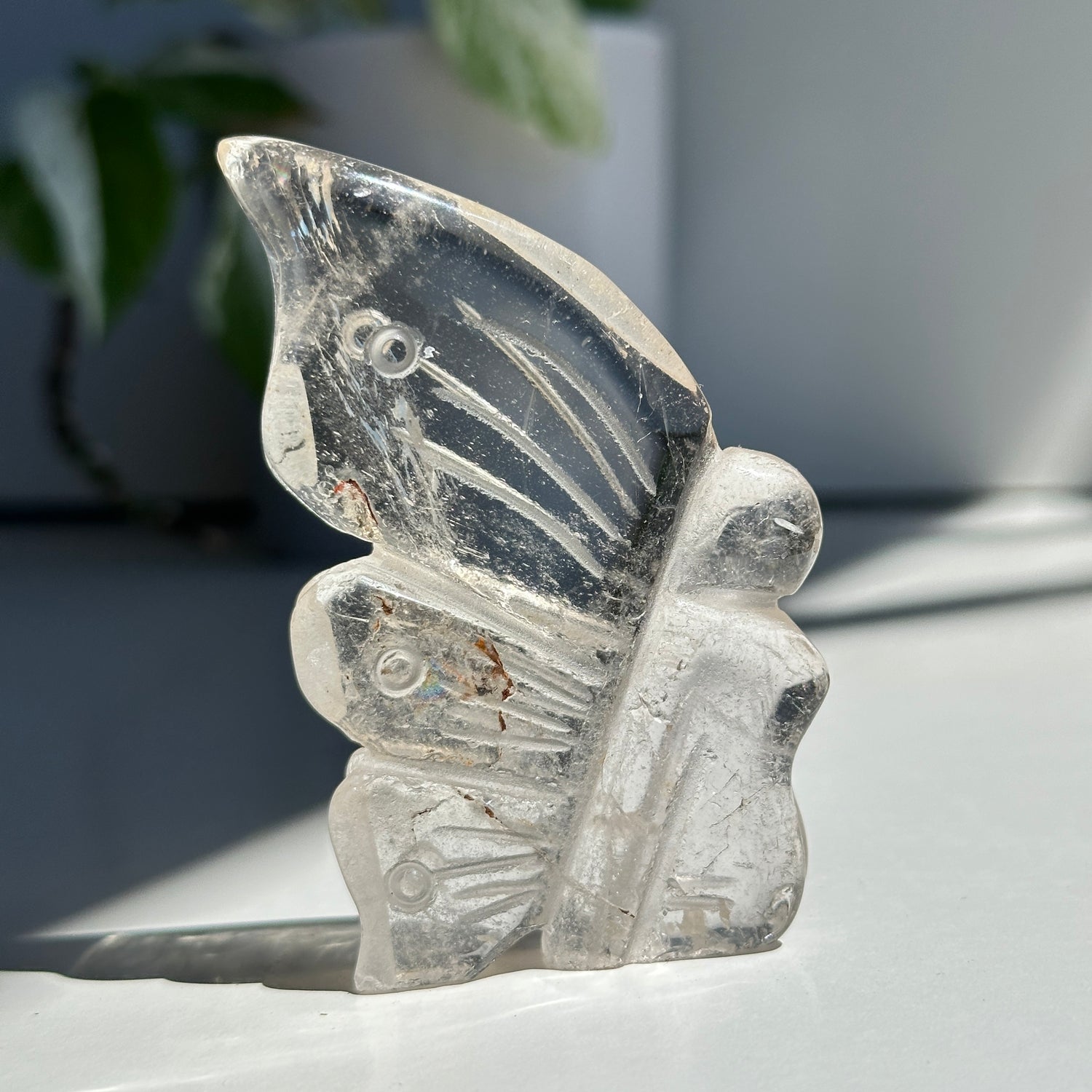 Smoky Quartz Fairy 8.1cm