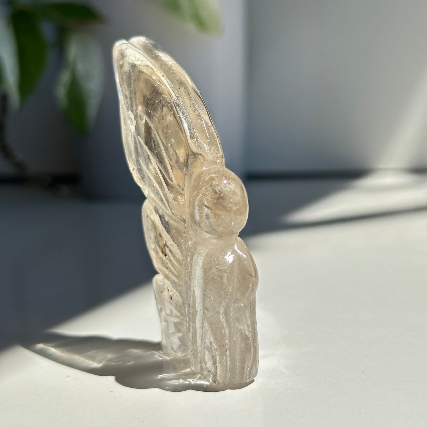 Smoky Quartz Fairy 8.1cm