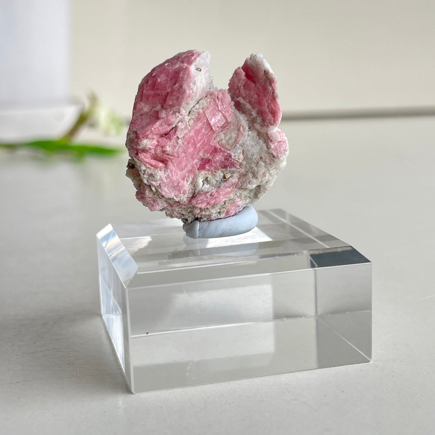 Rhodonite With Quartz and Pyrite Pce